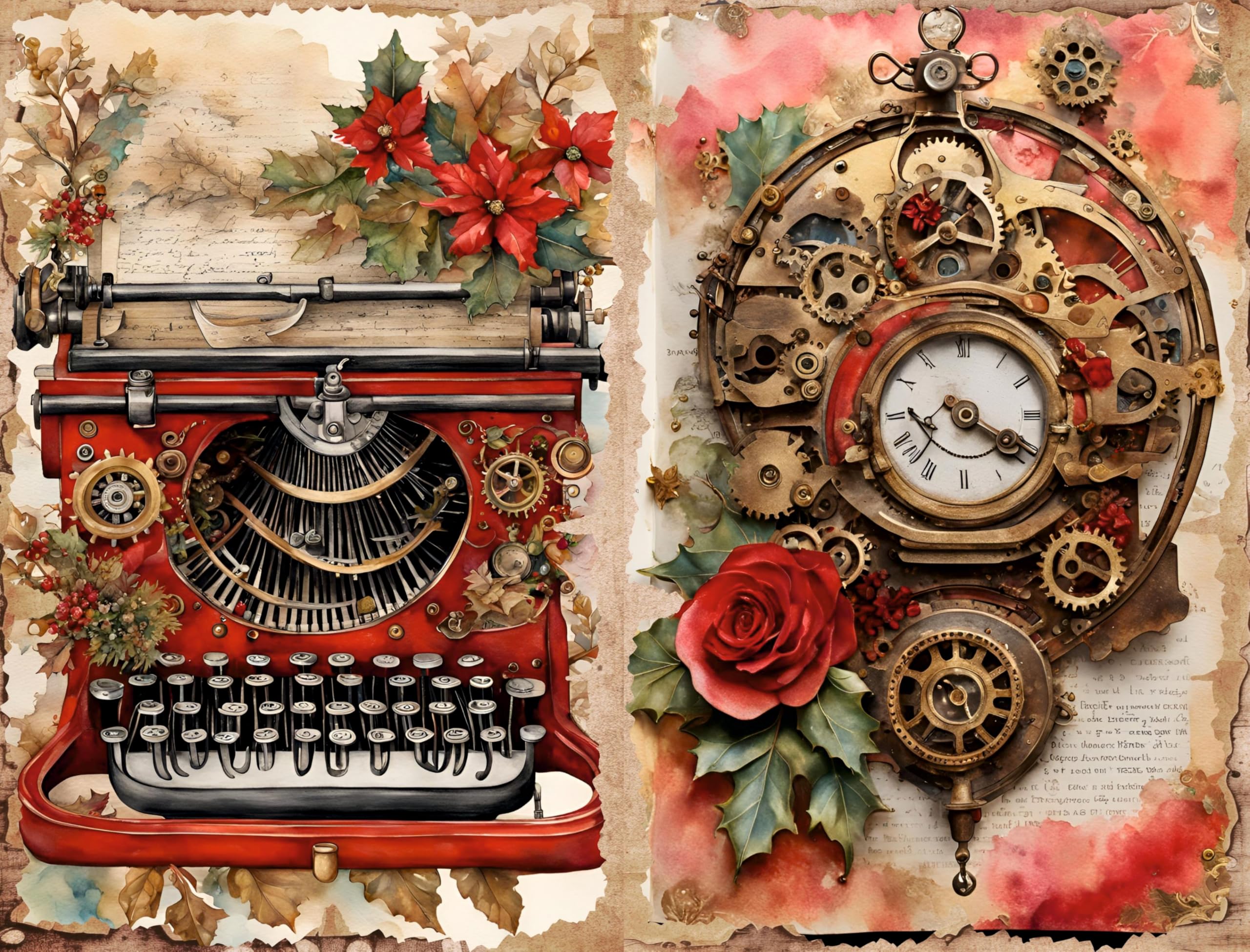 Decoupage Rice Papers – Decoupage Paper Design for Furniture, Mixed Media, Cards & Crafts, Decoupage by CRAFT KREATIVELY