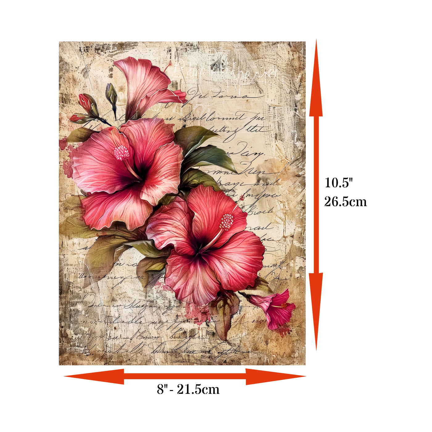 Decoupage Rice Papers - 6 Pieces | 6 Unique Designs | Versatile Decoupage Designs for Art Projects & Crafting by CRAFT KREATIVELY