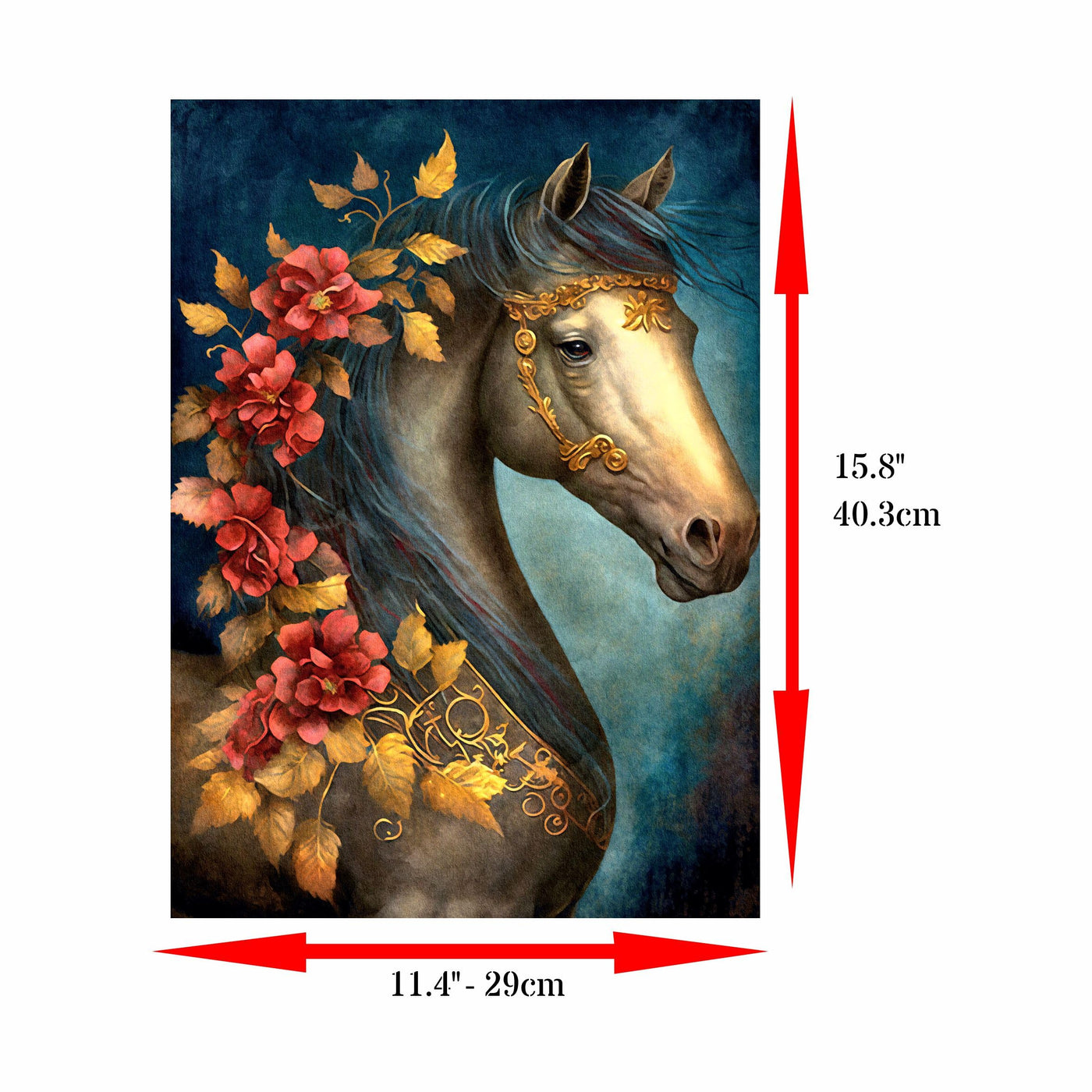 Decoupage Rice Paper (2 pc) - Pairs for Decoupage, Posters, Furniture, and Craft Projects by CRAFT KREATIVELY