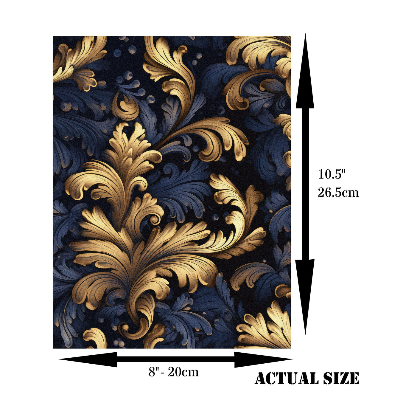 Embossed Rice Paper – for Decoupage Scrapbooking Cards Crafts
