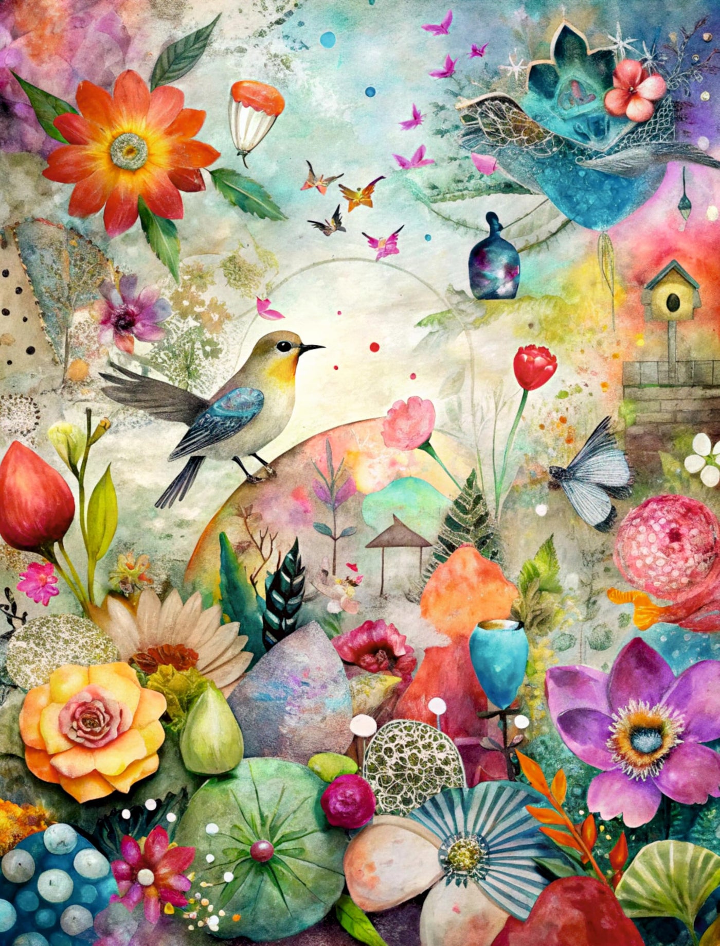 Decoupage Rice Papers - 6 Pieces | 6 Unique Designs | Versatile Decoupage Designs for Art Projects & Crafting by CRAFT KREATIVELY