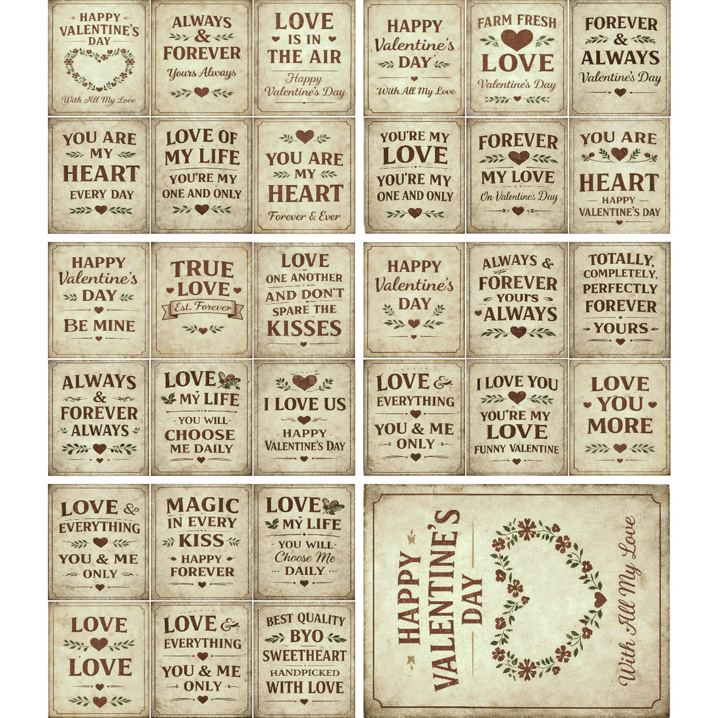 Decoupage Rice Papers - 6 Pieces | 6 Unique Designs | Versatile Decoupage Designs for Art Projects & Crafting by CRAFT KREATIVELY