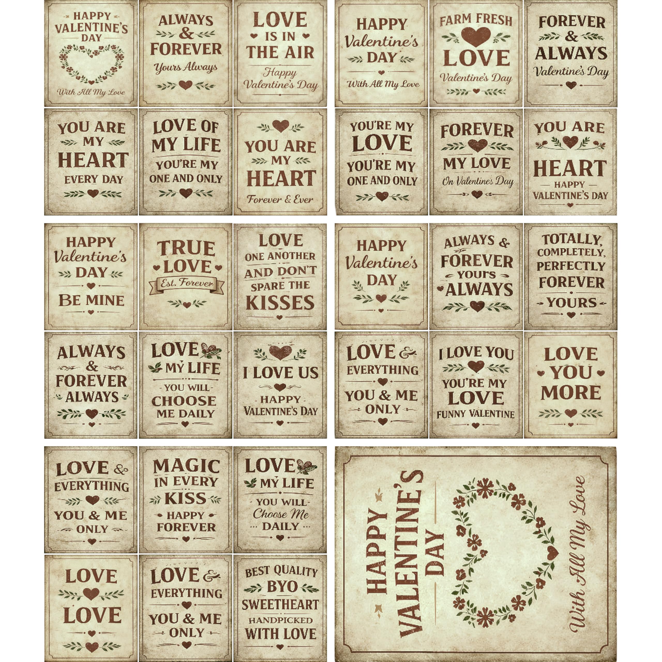 Decoupage Rice Papers - 6 Pieces | 6 Unique Designs | Versatile Decoupage Designs for Art Projects & Crafting by CRAFT KREATIVELY
