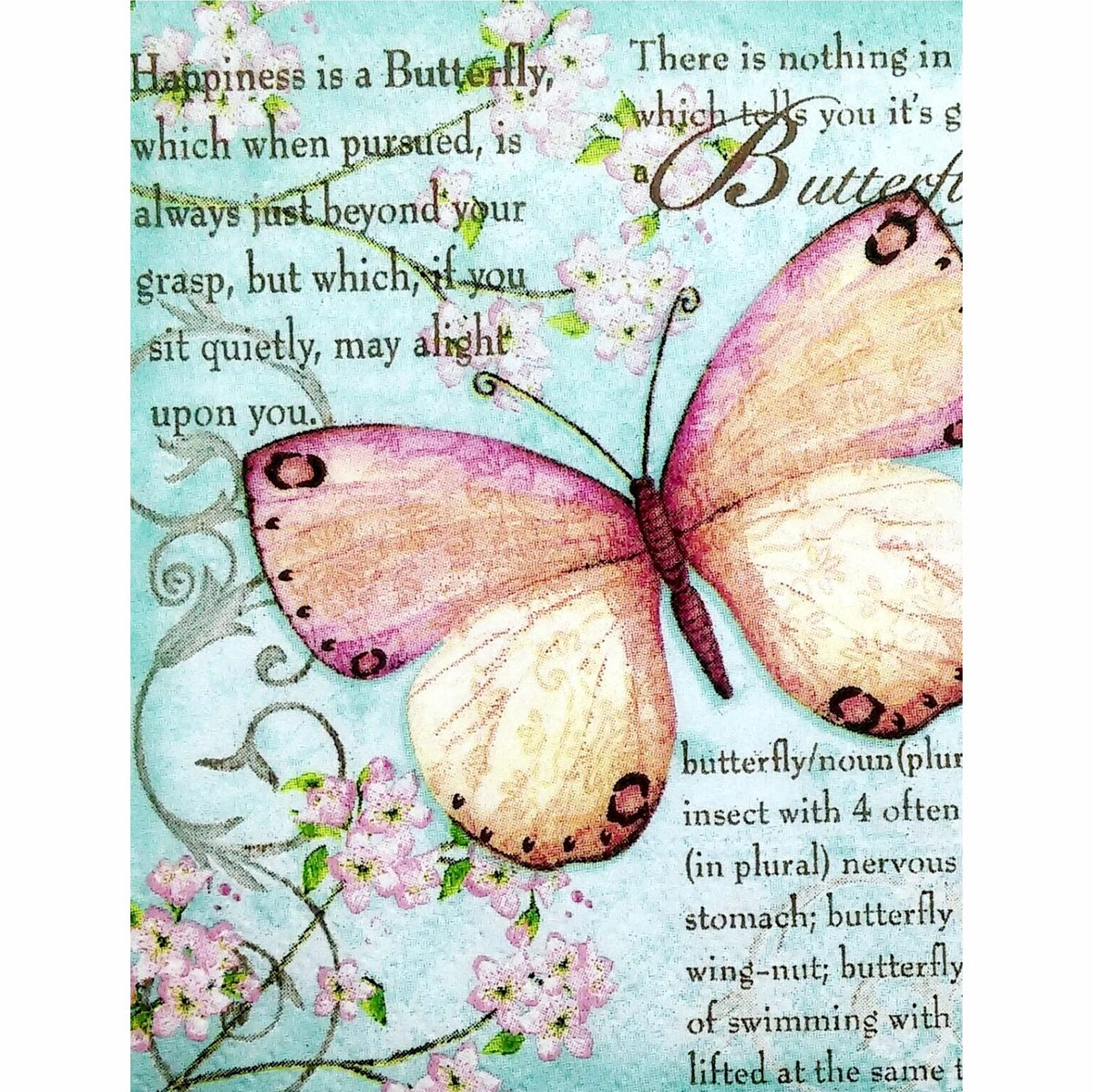 Vintage Flower Theme Mulberry Rice Paper, 20.5 x 26.5cm - 6 x Different Printed Mulberry Paper Images 30gsm Visible Fibres for Decoupage Crafts Mixed Media Collage Art