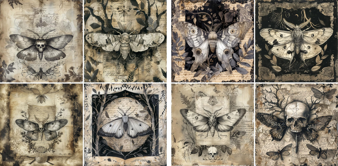 Animal Squares Rice Papers, 29 x 29cm (2 Sheets) – Decoupage Paper 8x Designs for Collage, Mixed Media, Card Making & Crafts, Decoupage by CRAFT KREATIVELY