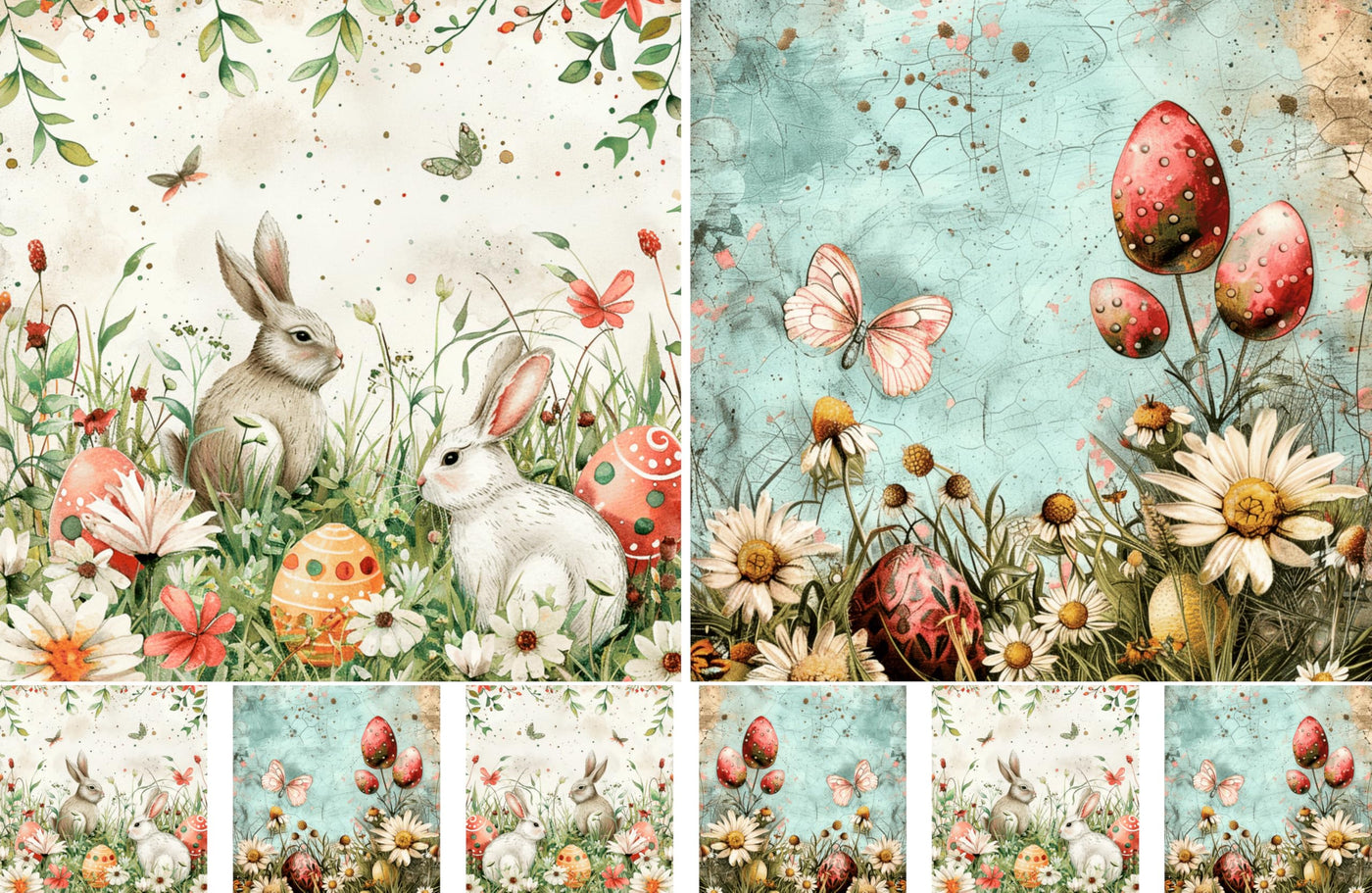 Decoupage Rice Papers - 4 Pages | 8 Unique Designs | Versatile Christmas Designs for Art Projects & Crafting by CRAFT KREATIVELY
