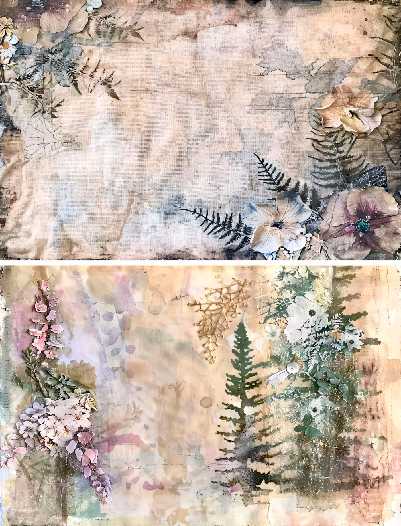 Decoupage Rice Papers - 6 Pieces | 6 Unique Designs | Versatile Decoupage Designs for Art Projects & Crafting by CRAFT KREATIVELY