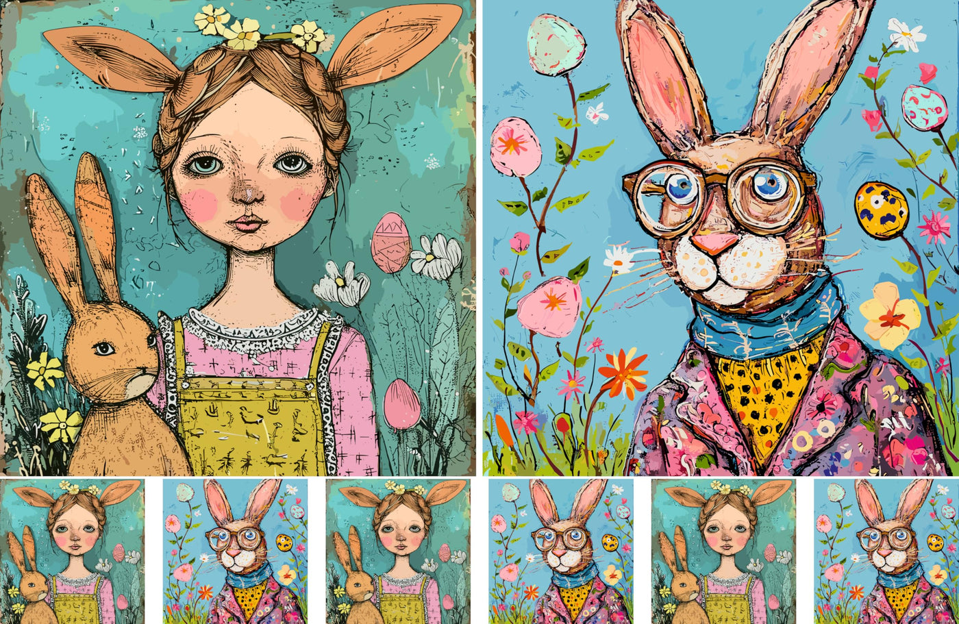 Decoupage Rice Papers - 4 Pages | 8 Unique Designs | Versatile Christmas Designs for Art Projects & Crafting by CRAFT KREATIVELY