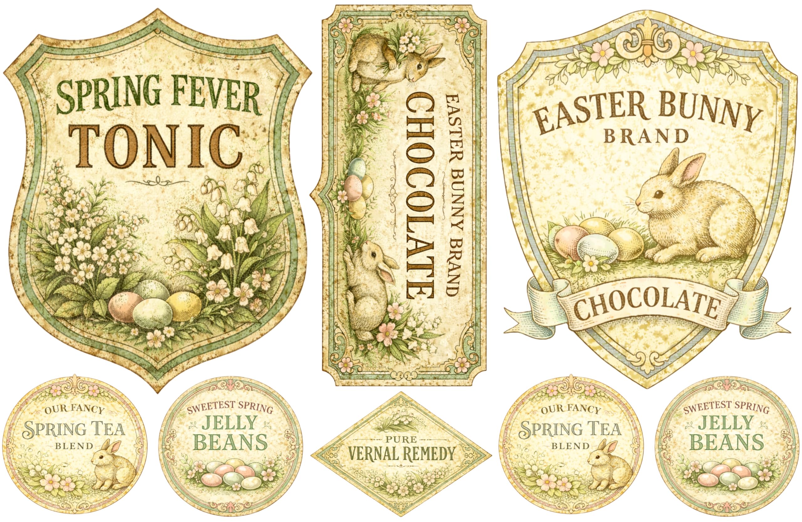 Decoupage Rice Papers - 4 Pages | 8 Unique Designs | Versatile Christmas Designs for Art Projects & Crafting by CRAFT KREATIVELY