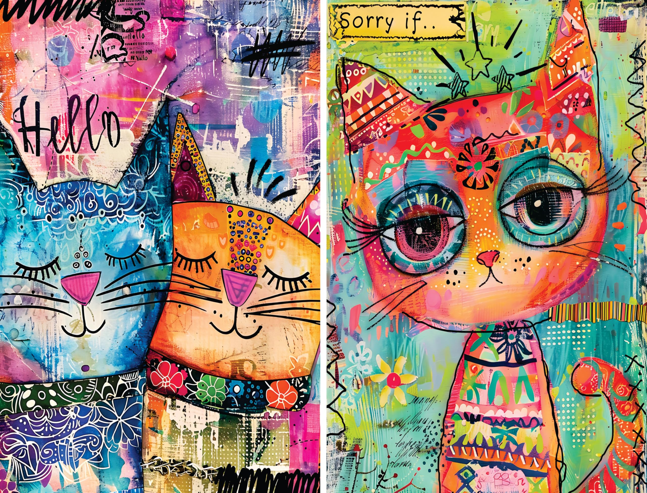 Decoupage Rice Papers - 6 Pieces | 12 Unique Designs | Versatile Decoupage Designs for Art Projects & Crafting by CRAFT KREATIVELY