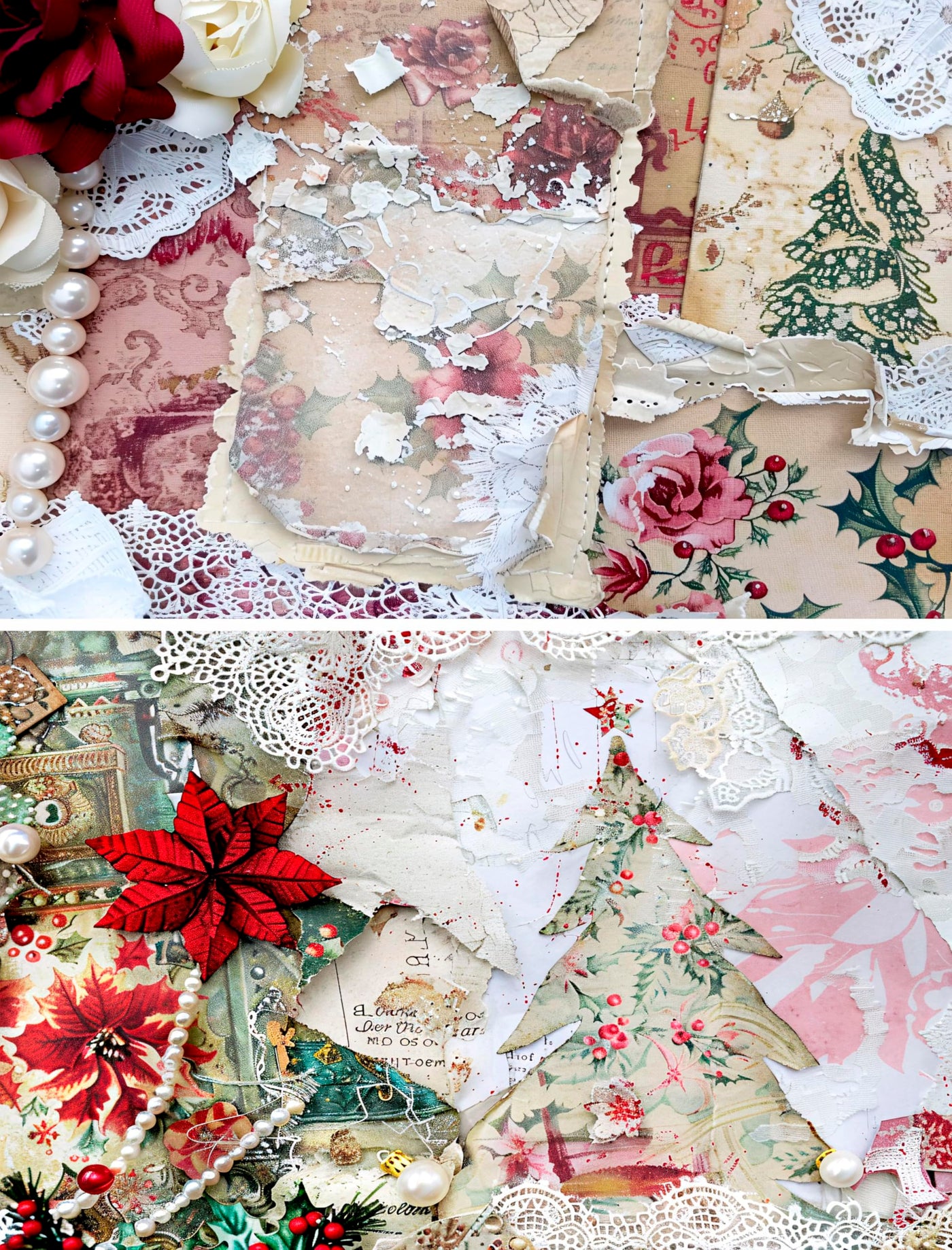 Decoupage Rice Papers - 6 Pieces | 6 Unique Designs | Versatile Decoupage Designs for Art Projects & Crafting by CRAFT KREATIVELY
