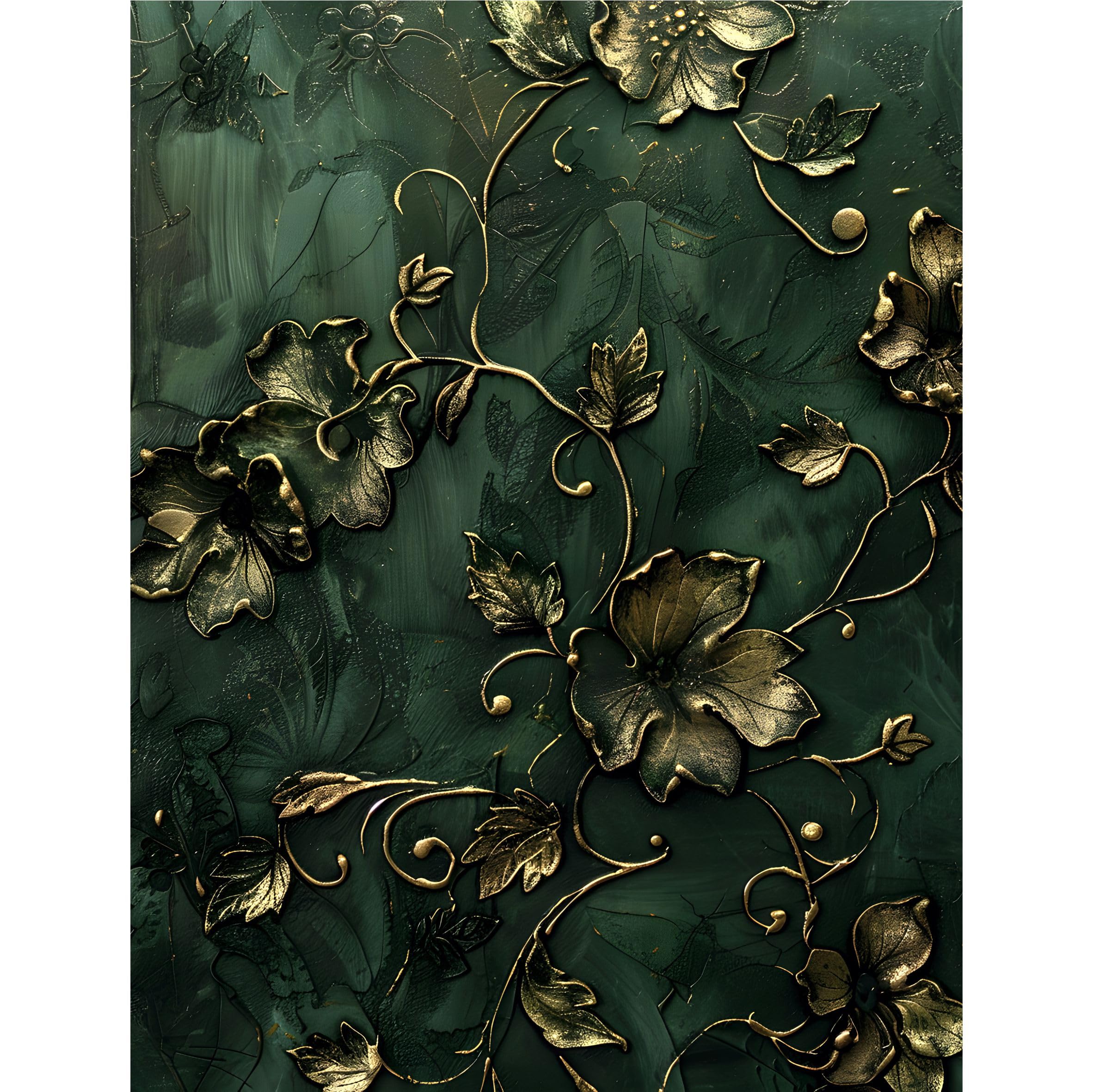 Embossed Rice Paper – for Decoupage Scrapbooking Cards Crafts