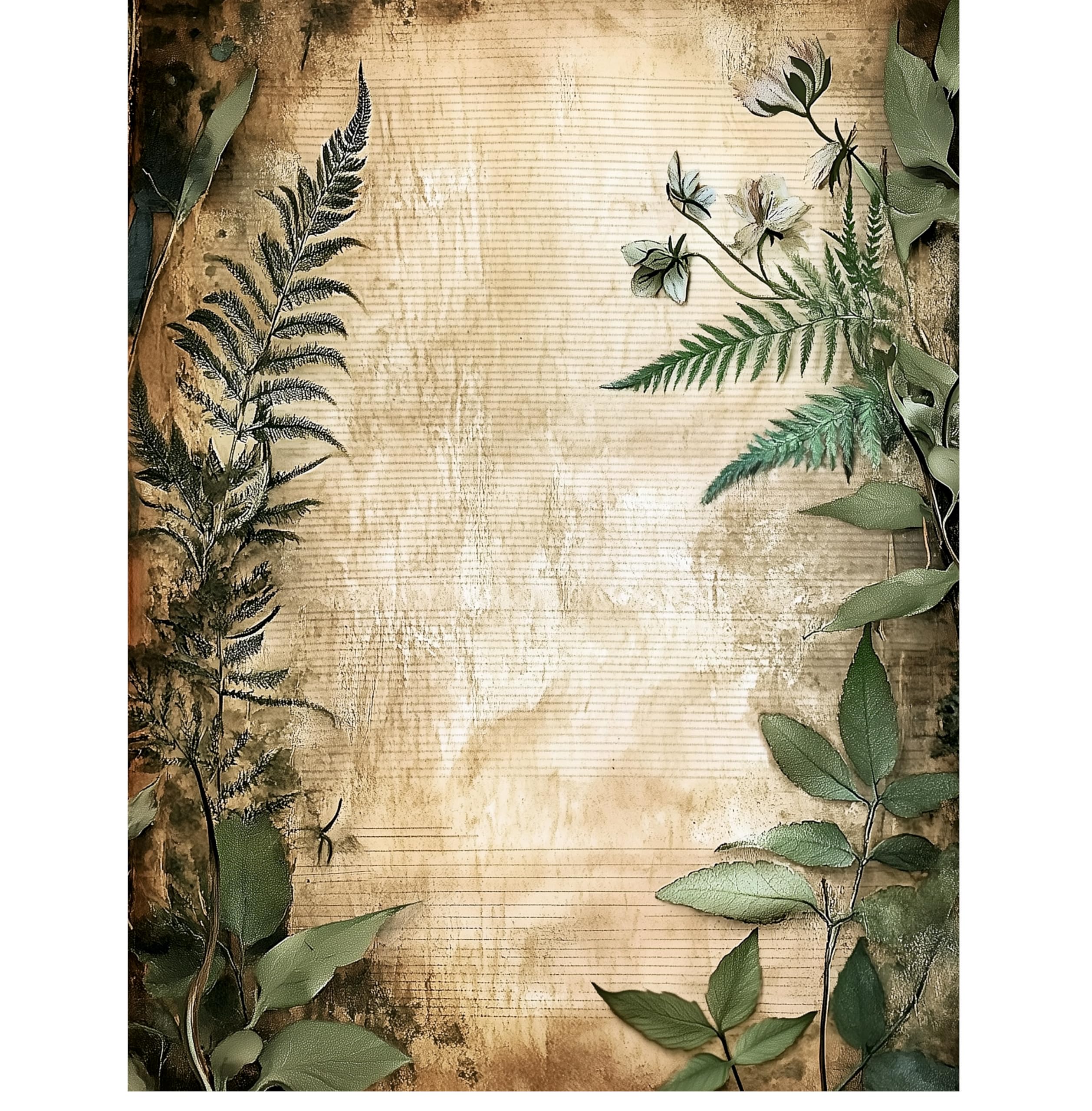 Botanical Rice Papers – Decoupage Paper Design for Furniture, Mixed Media, Cards & Crafts, Decoupage by CRAFT KREATIVELY