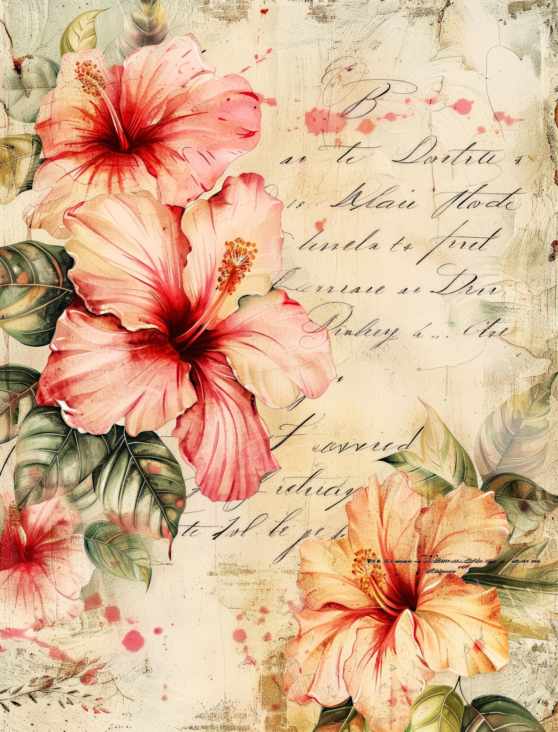 Decoupage Rice Papers - 6 Pieces | 6 Unique Designs | Versatile Decoupage Designs for Art Projects & Crafting by CRAFT KREATIVELY