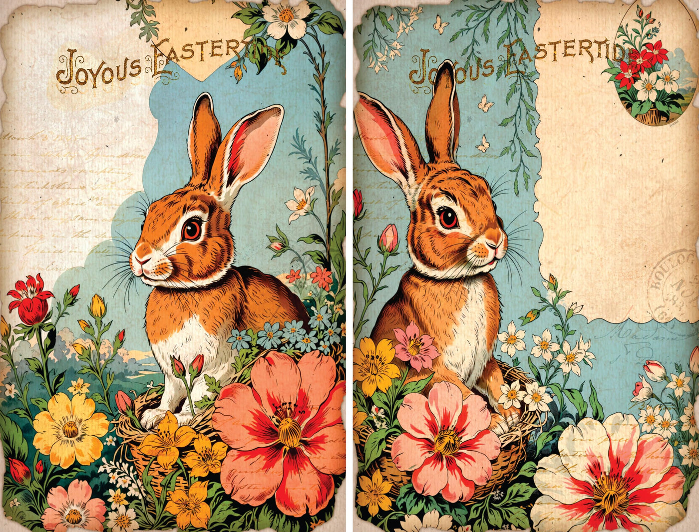 Decoupage Rice Papers - 6 Pieces | 12 Unique Designs | Versatile Decoupage Designs for Art Projects & Crafting by CRAFT KREATIVELY