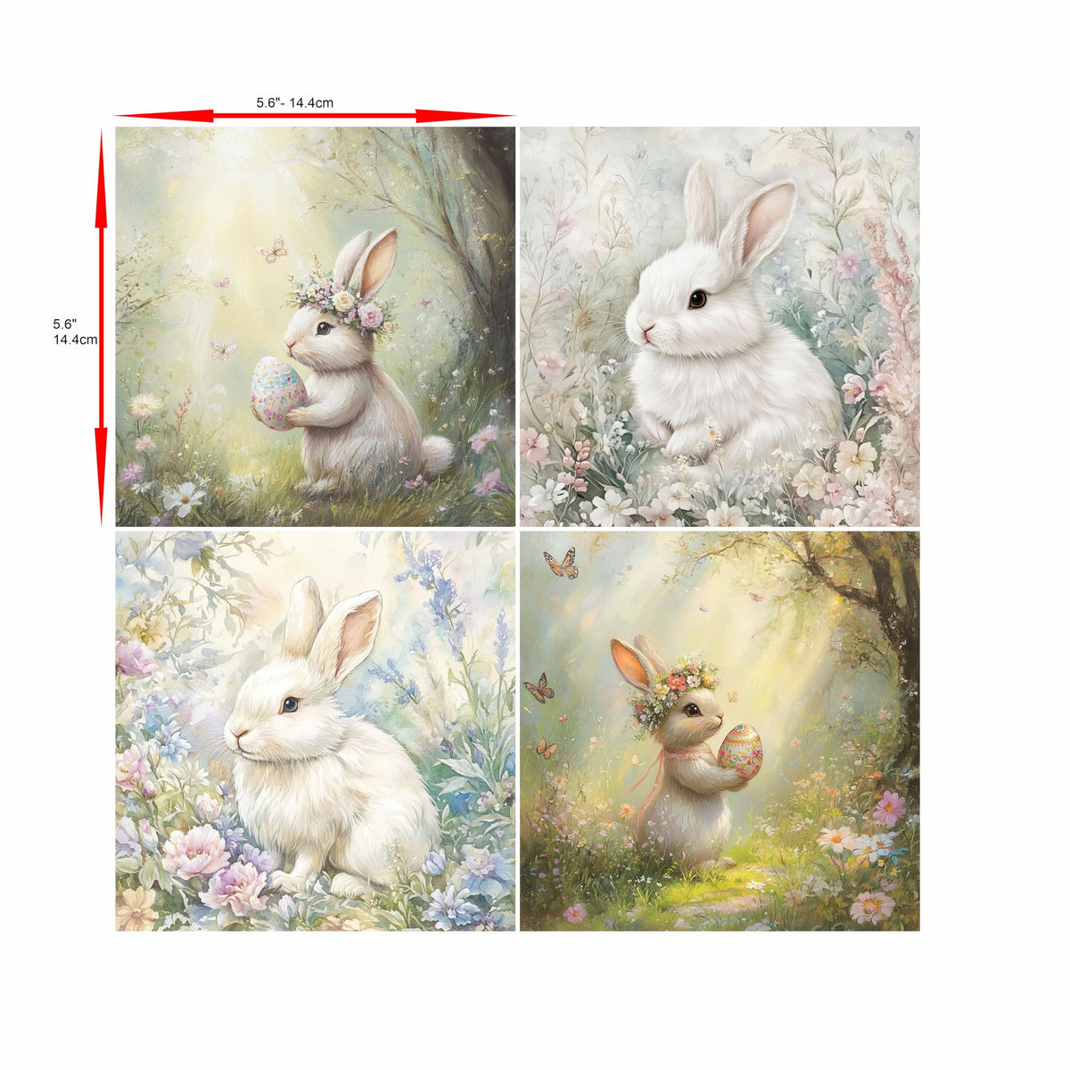 Scenic Rice Papers – Decoupage Paper 8x Designs for Collage, Mixed Media, Card Making & Crafts, Decoupage by CRAFT KREATIVELY