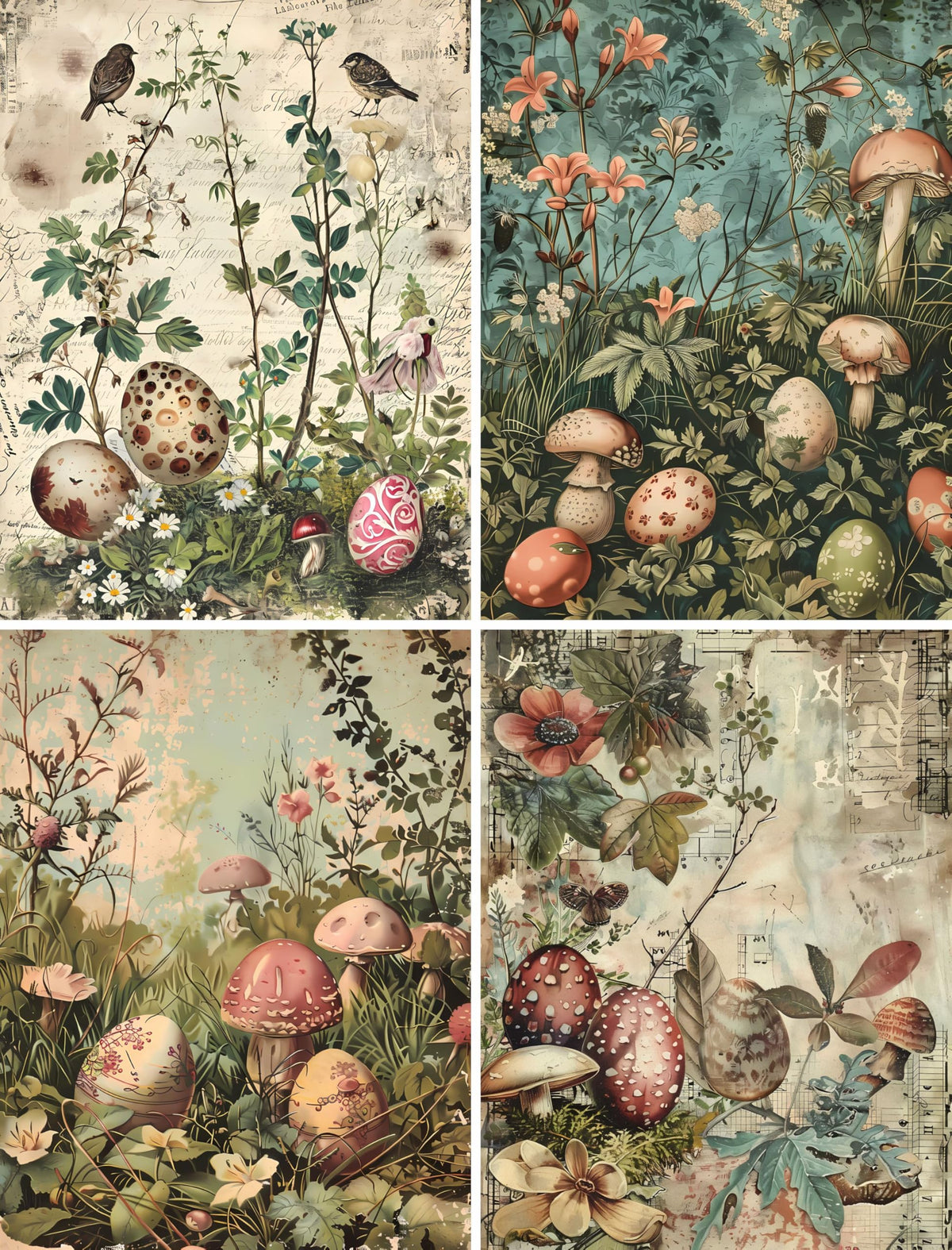 Mixed Media Rice Papers – Decoupage Paper 6x Designs for Collage, Mixed Media, Card Making & Crafts, Decoupage by CRAFT KREATIVELY