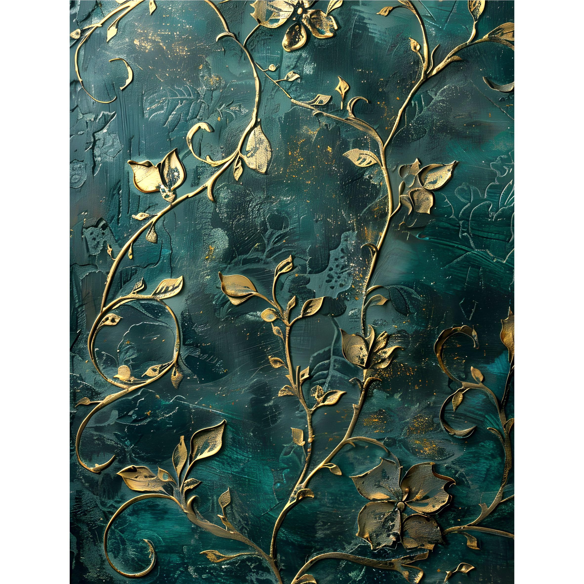 Embossed Rice Paper – for Decoupage Scrapbooking Cards Crafts