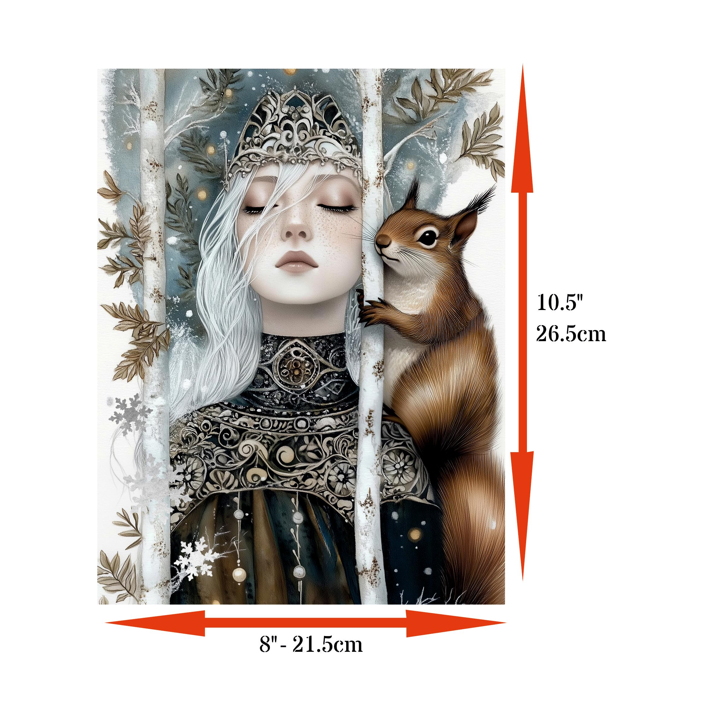 Decoupage Rice Papers - 6 Pieces | 6 Unique Designs | Versatile Decoupage Designs for Art Projects & Crafting by CRAFT KREATIVELY (Ladies)