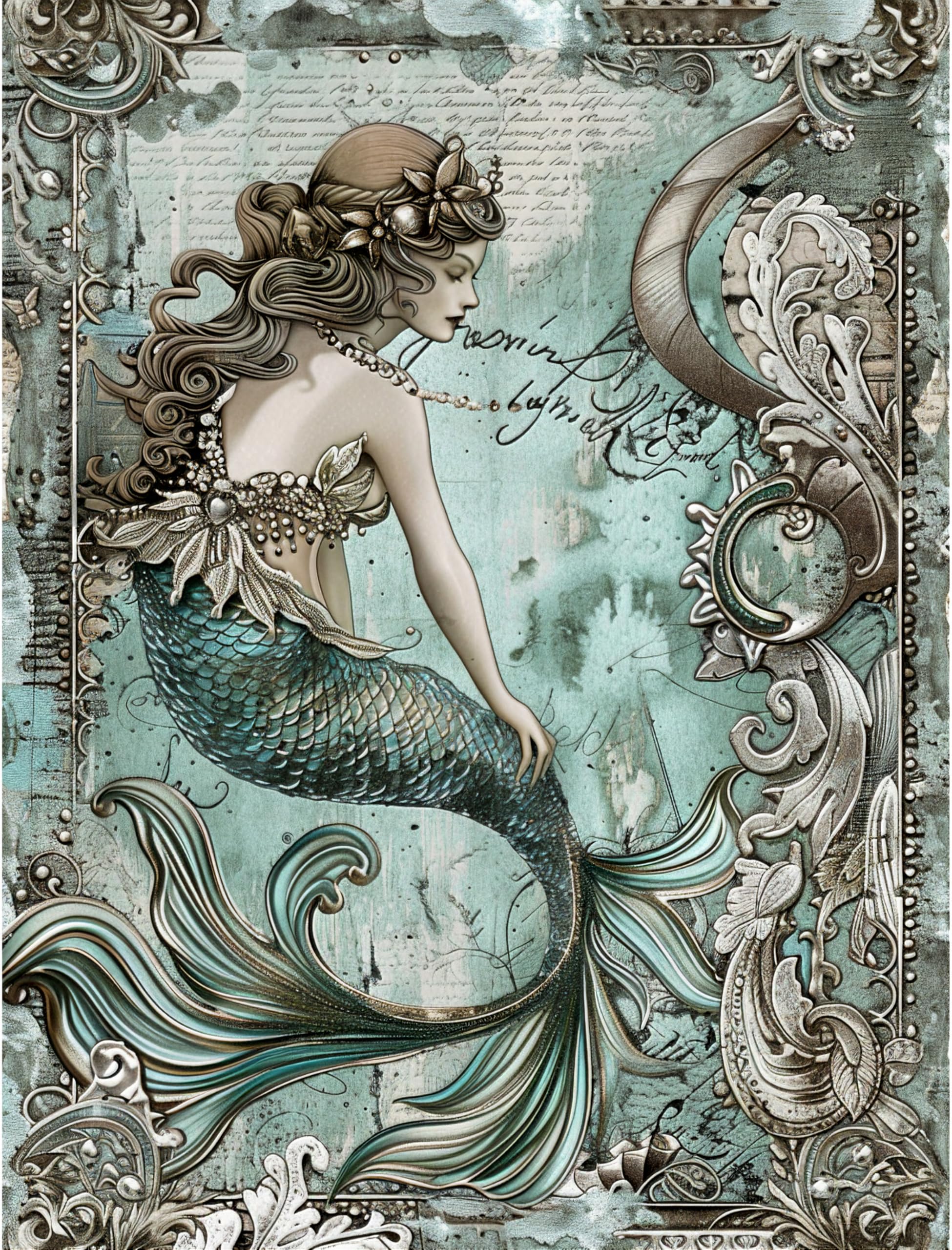 Decoupage Rice Papers - 6 Pieces | 6 Unique Designs | Versatile Decoupage Designs for Art Projects & Crafting by CRAFT KREATIVELY