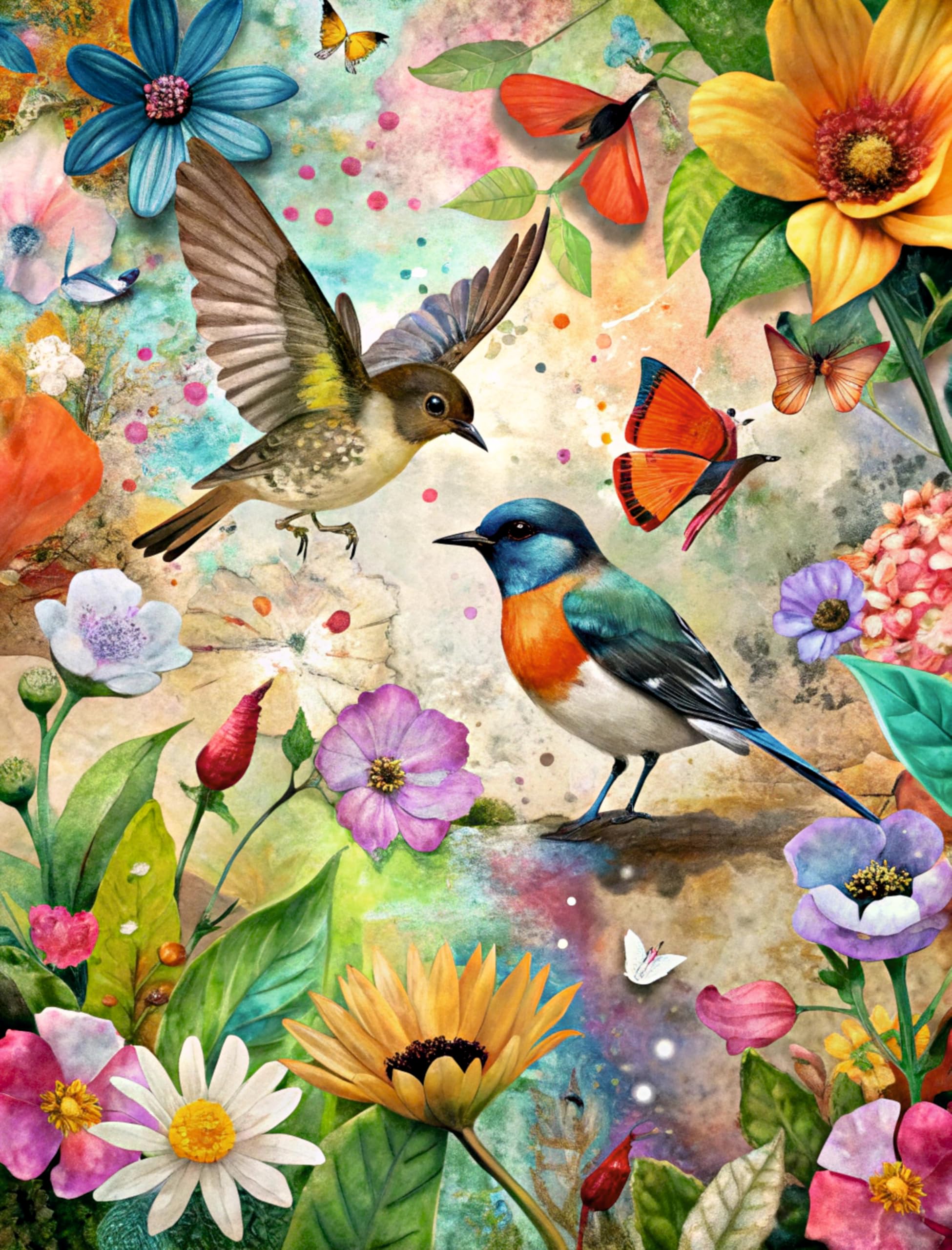 Decoupage Rice Papers - 6 Pieces | 6 Unique Designs | Versatile Decoupage Designs for Art Projects & Crafting by CRAFT KREATIVELY