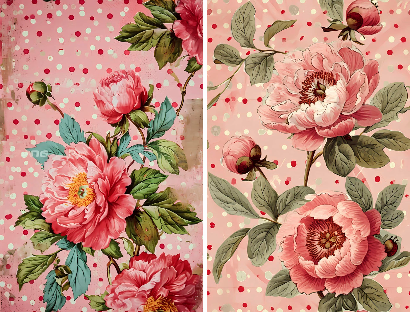 Decoupage Rice Papers - 6 Pieces | 6 Unique Designs | Versatile Decoupage Designs for Art Projects & Crafting by CRAFT KREATIVELY