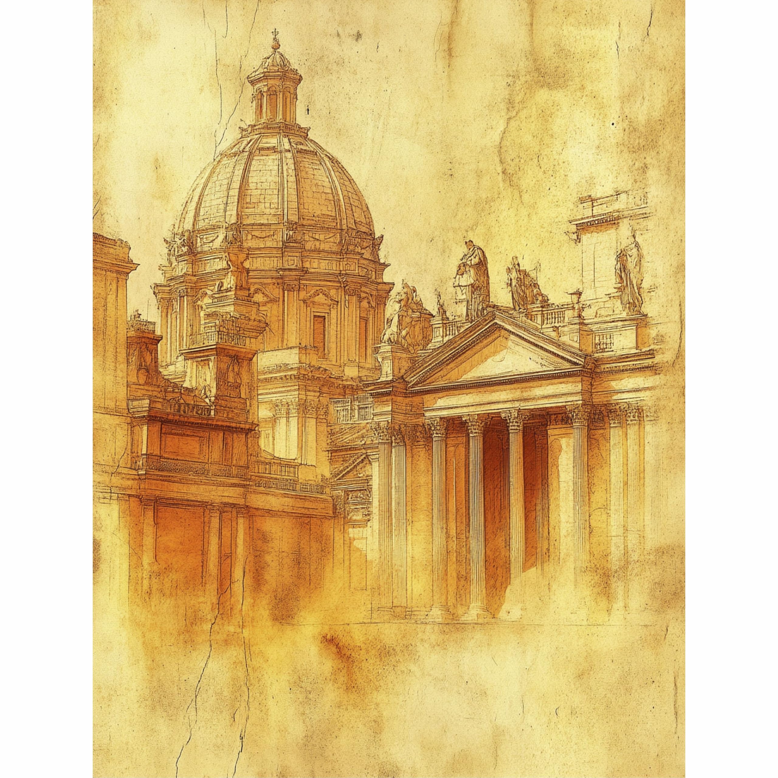 Decoupage Rice Paper, 20 x 26.5cm(6 Sheets) – 6x Decoupage Papers for Collage, Mixed Media, Card Making & Crafts, Decoupage by CRAFT KREATIVELY