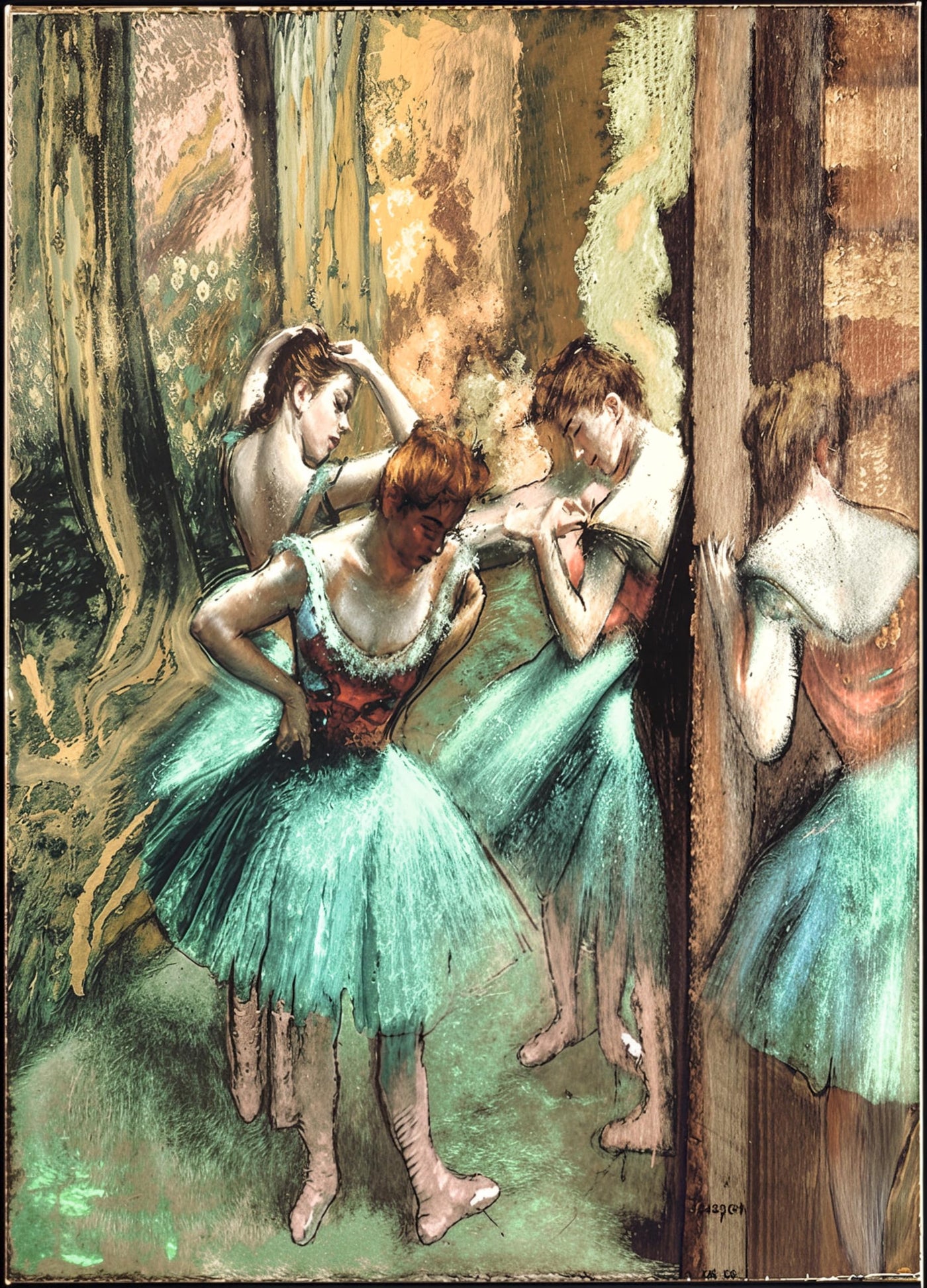 Ballet Theme Rice Papers – Decoupage Paper Design for Furniture, Mixed Media, Cards & Crafts, Decoupage by CRAFT KREATIVELY