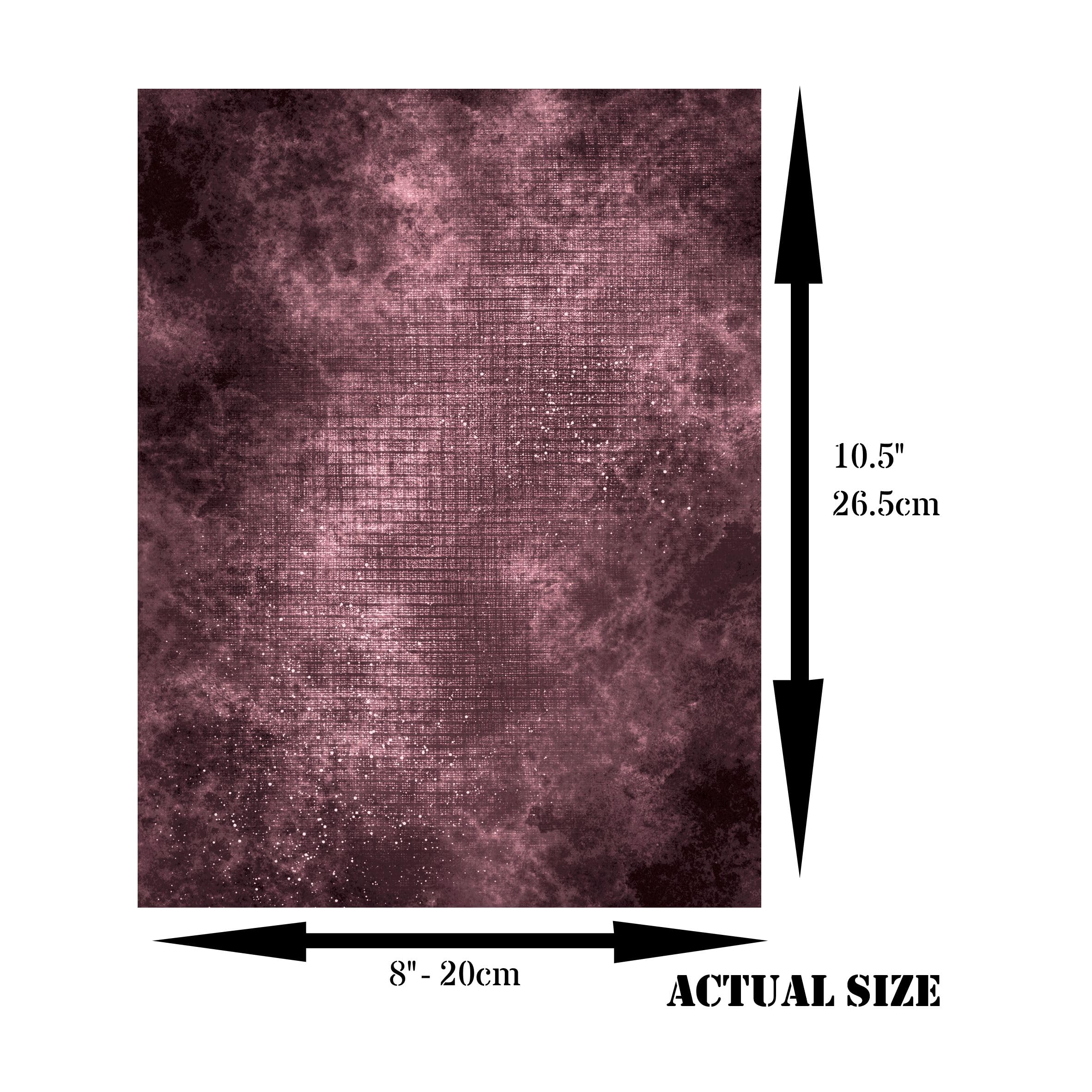 Dark Backgrounds Rice Paper – for Decoupage Scrapbooking Cards Crafts