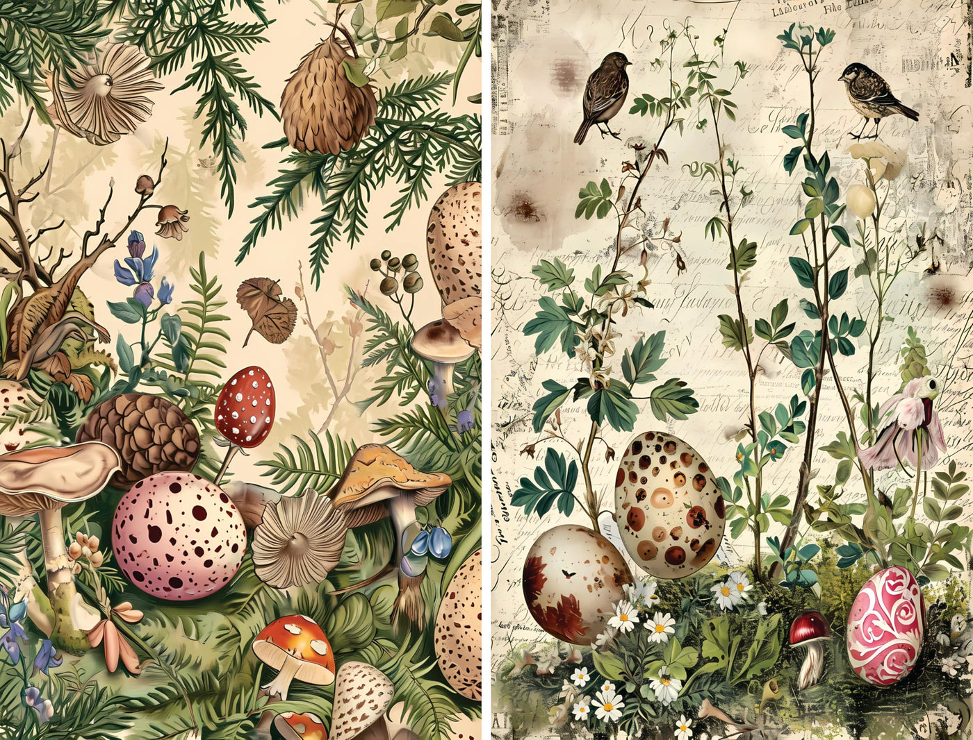 Decoupage Rice Papers - 6 Pieces | 12 Unique Designs | Versatile Decoupage Designs for Art Projects & Crafting by CRAFT KREATIVELY
