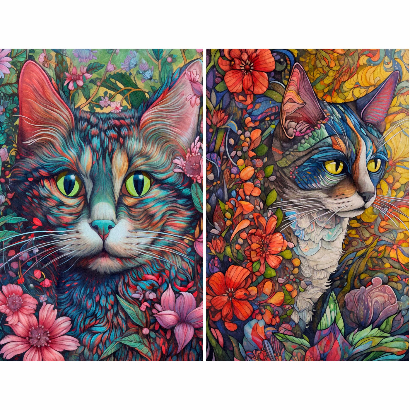 Decoupage Rice Paper, 20 x 26.5cm (6 Sheets) – 6x Decoupage Papers for Collage, Mixed Media, Card Making & Crafts, Decoupage by CRAFT KREATIVELY