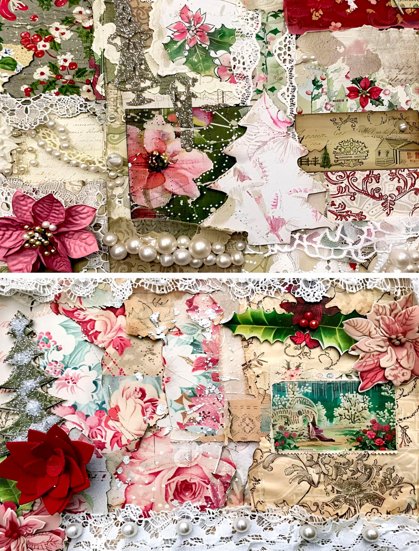 Decoupage Rice Papers - 6 Pieces | 6 Unique Designs | Versatile Decoupage Designs for Art Projects & Crafting by CRAFT KREATIVELY