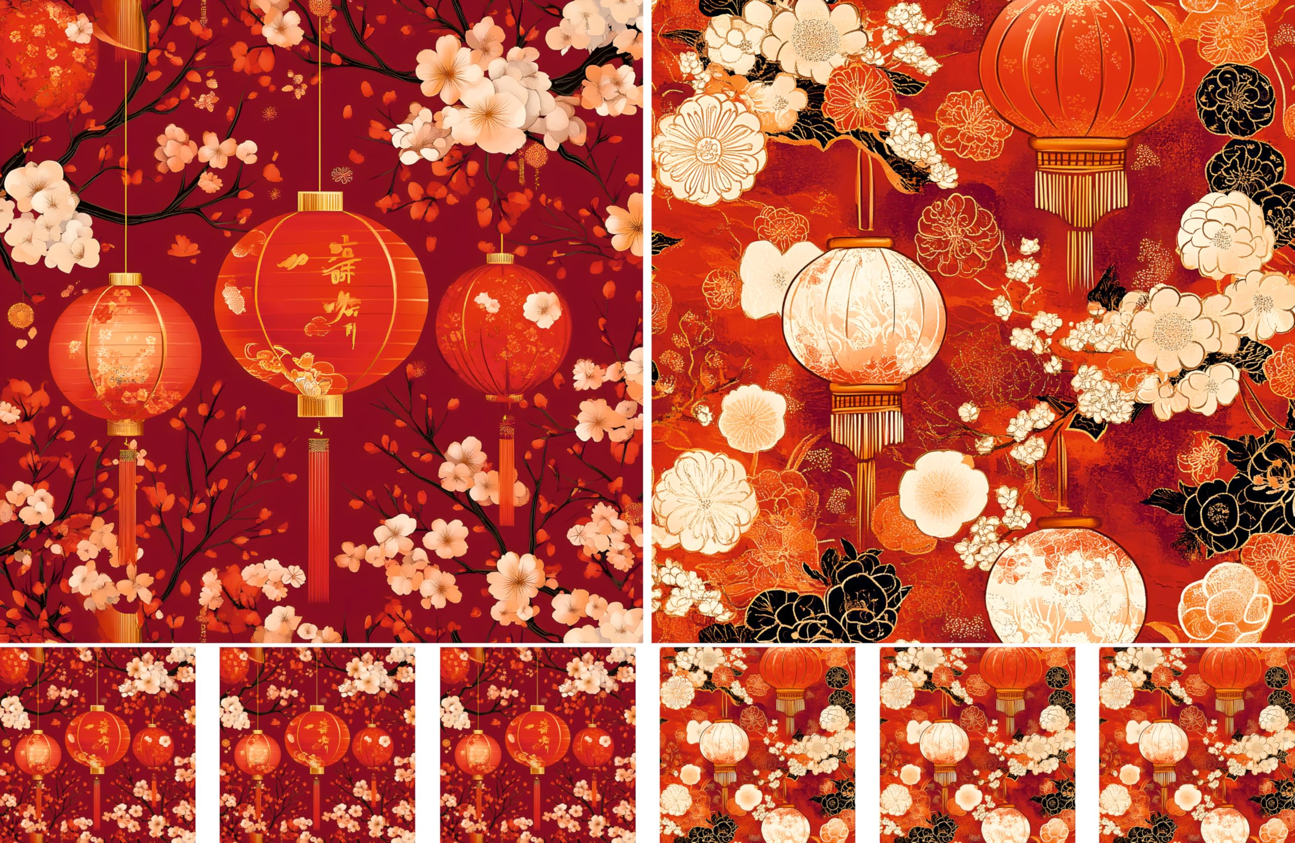 Decoupage Rice Papers - 4 Sheets | 8 Unique Designs | Versatile Christmas Designs for Art Projects & Crafting by CRAFT KREATIVELY