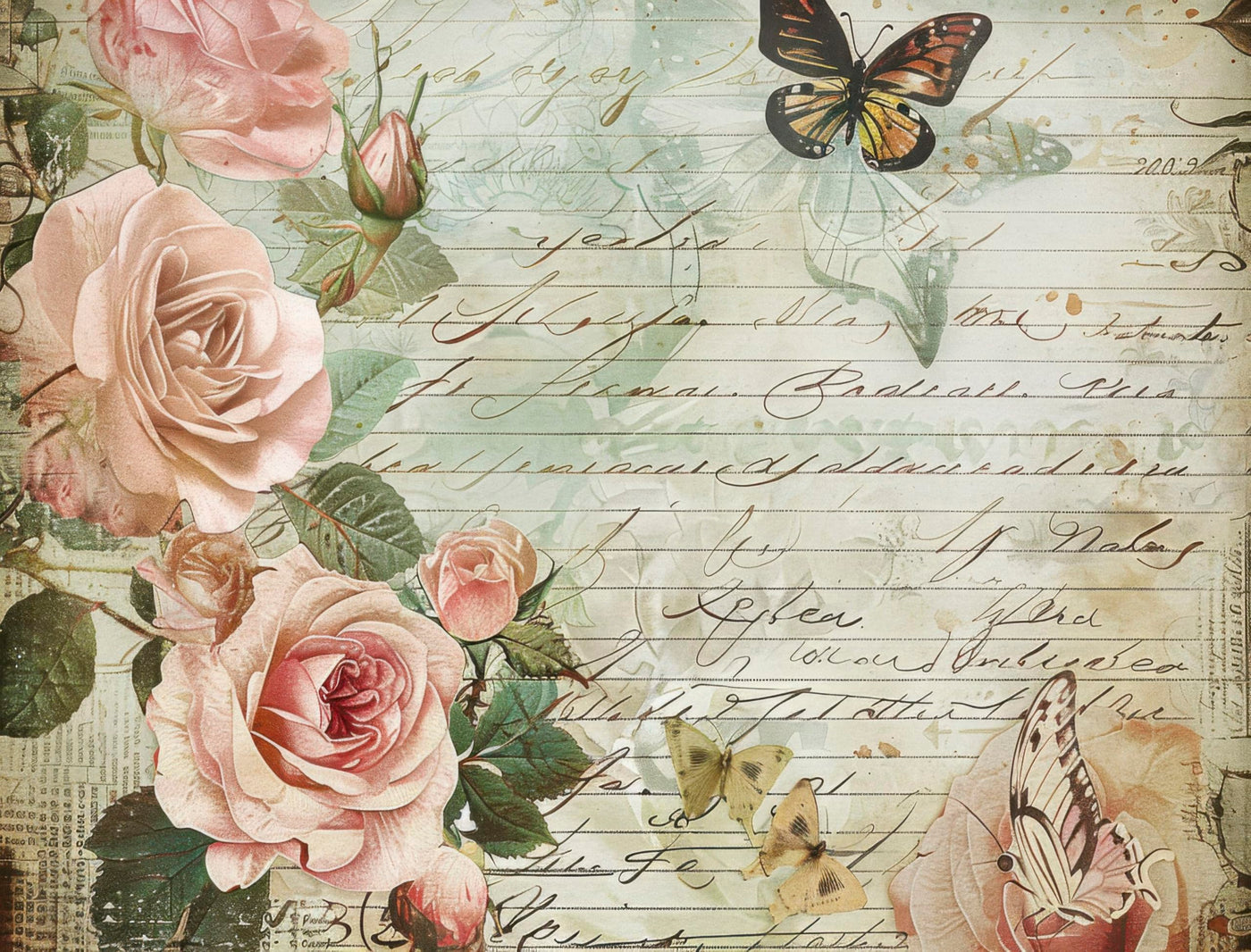 Decoupage Rice Papers - 6 Pieces | 6 Unique Designs | Versatile Decoupage Designs for Art Projects & Crafting by CRAFT KREATIVELY