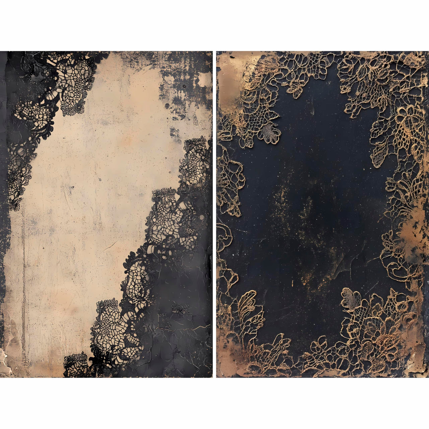 Decoupage Rice Paper, 20 x 26.5cm (6 Sheets) – 6x Decoupage Papers for Collage, Mixed Media, Card Making & Crafts, Decoupage by CRAFT KREATIVELY