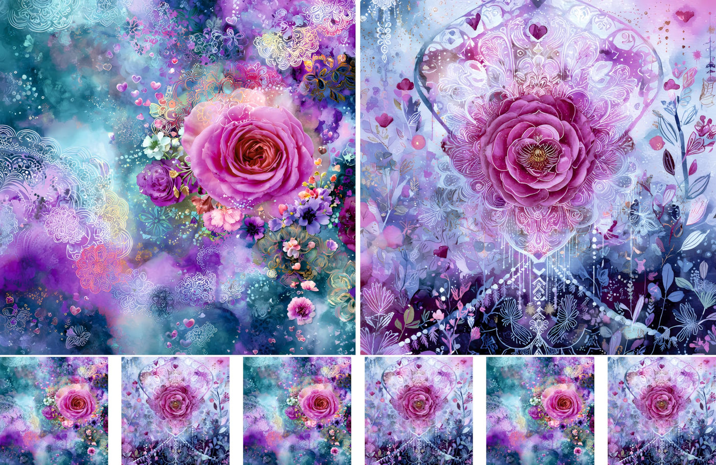 Decoupage Rice Papers - 4 Sheets | 8 Unique Designs | Versatile Christmas Designs for Art Projects & Crafting by CRAFT KREATIVELY