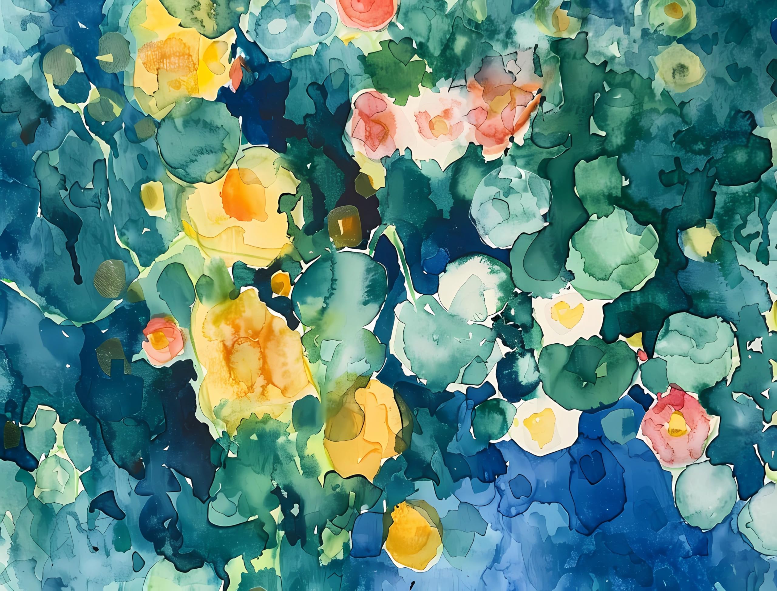 Abstract Flora Rice Papers – Decoupage Paper 6x Designs for Collage, Mixed Media, Card Making & Crafts, Decoupage by CRAFT KREATIVELY