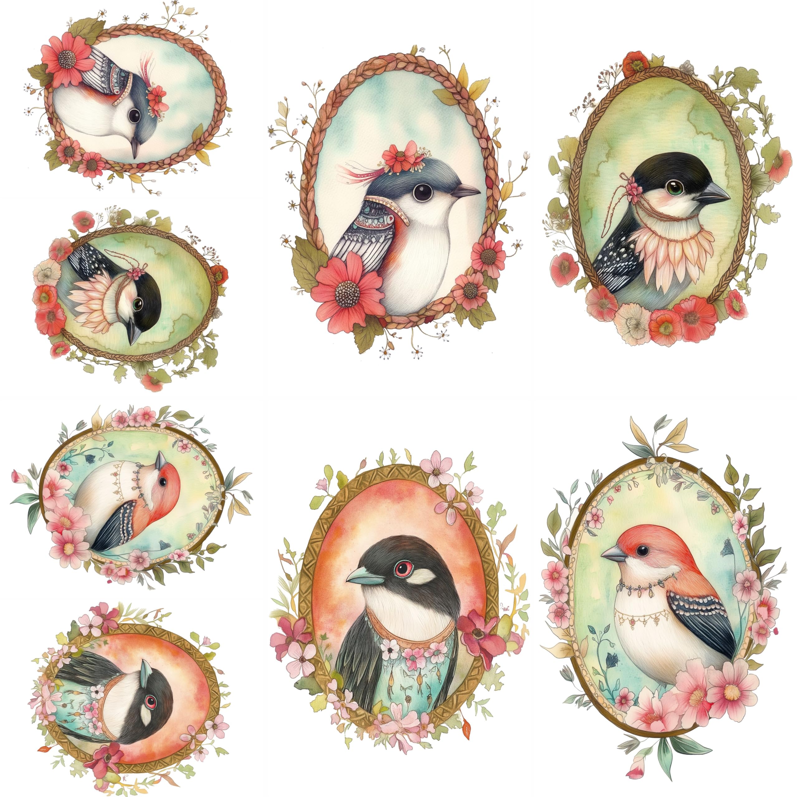 Animal Smalls Rice Papers – Decoupage Paper 16x Designs for Collage, Mixed Media, Card Making & Crafts, Decoupage by CRAFT KREATIVELY