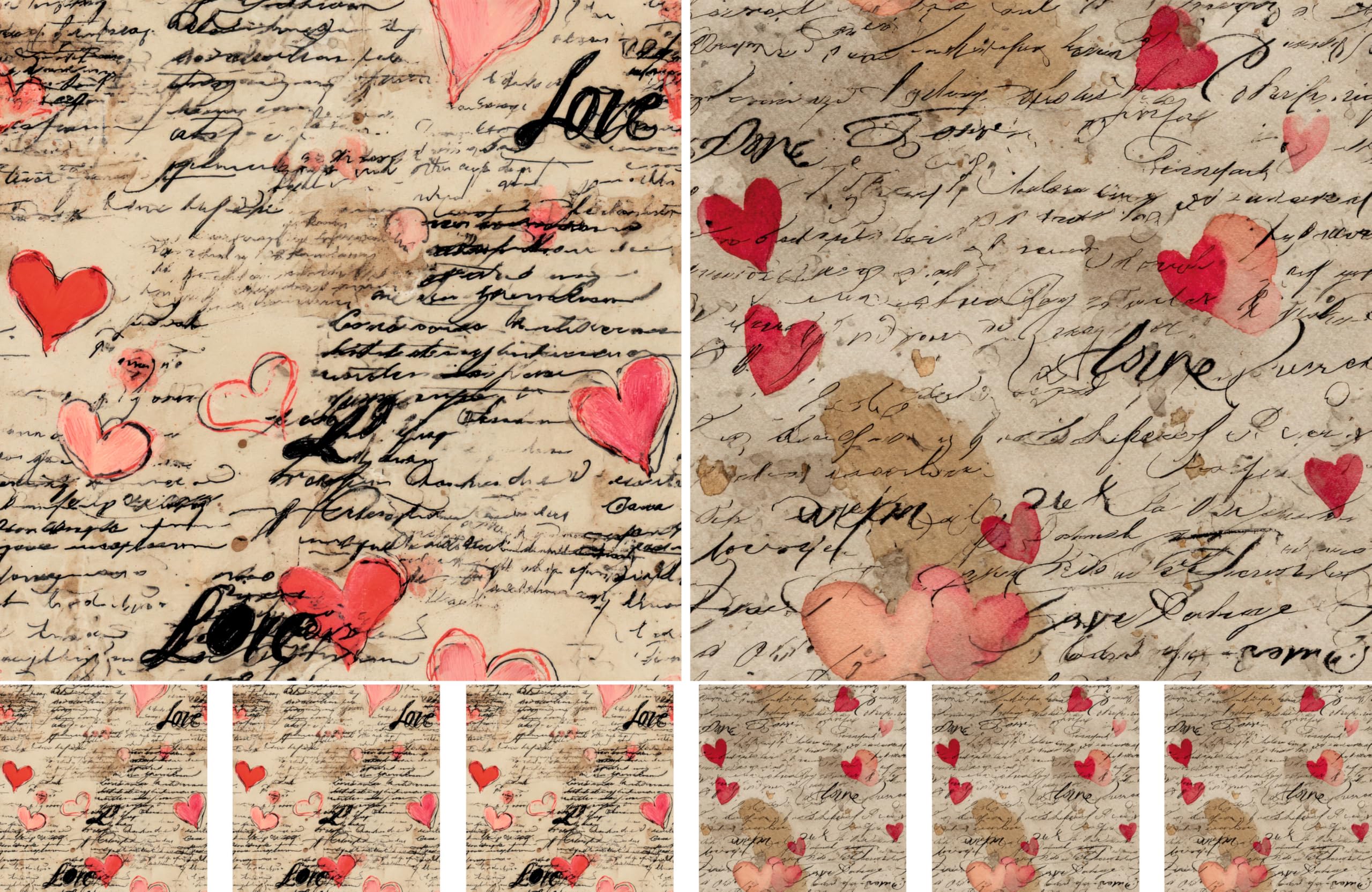 Decoupage Rice Papers - 4 Sheets | 8 Unique Designs | Versatile Christmas Designs for Art Projects & Crafting by CRAFT KREATIVELY