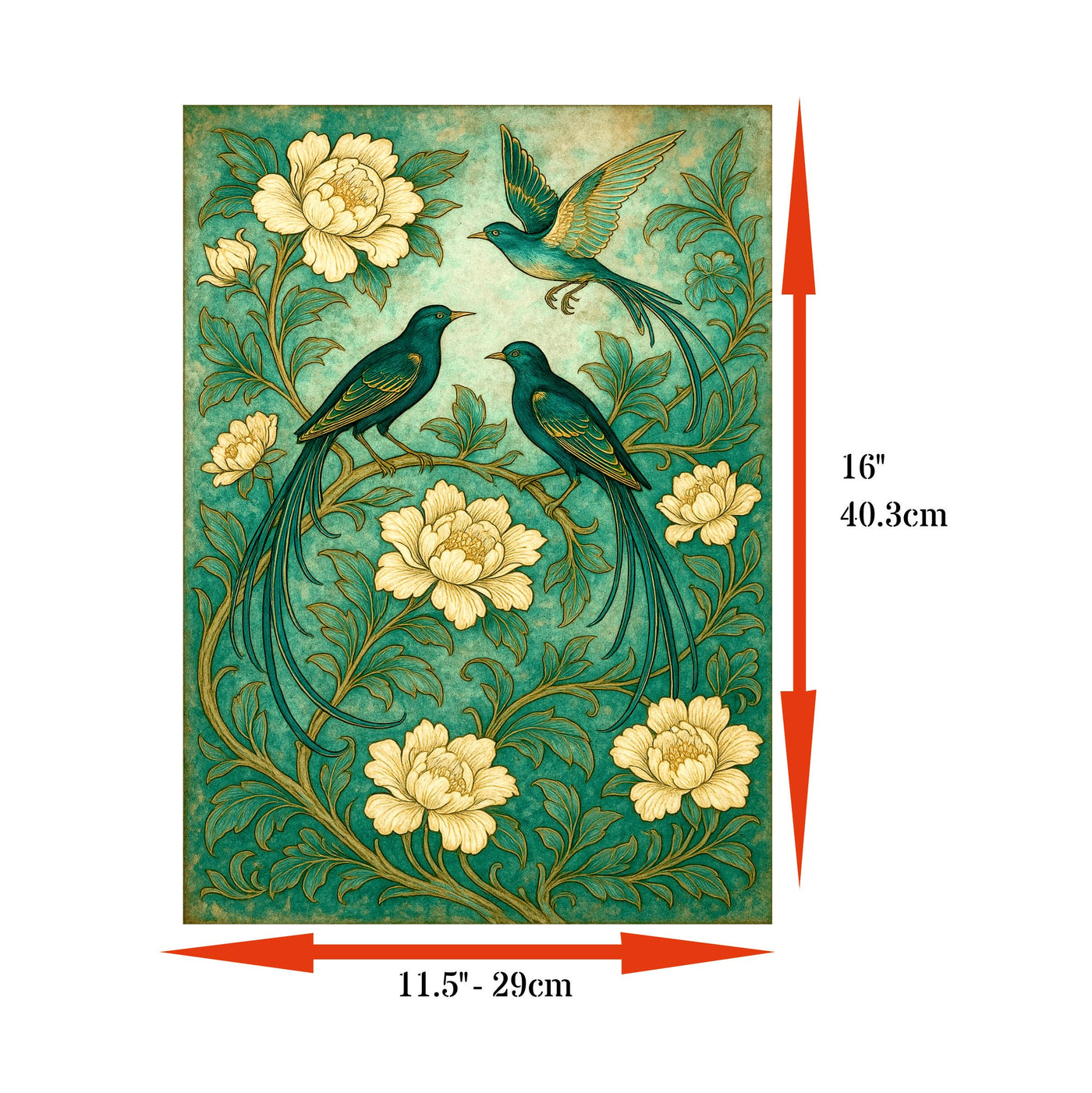 Decoupage Rice Papers – Decoupage Paper Design for Furniture, Mixed Media, Cards & Crafts, Decoupage by CRAFT KREATIVELY