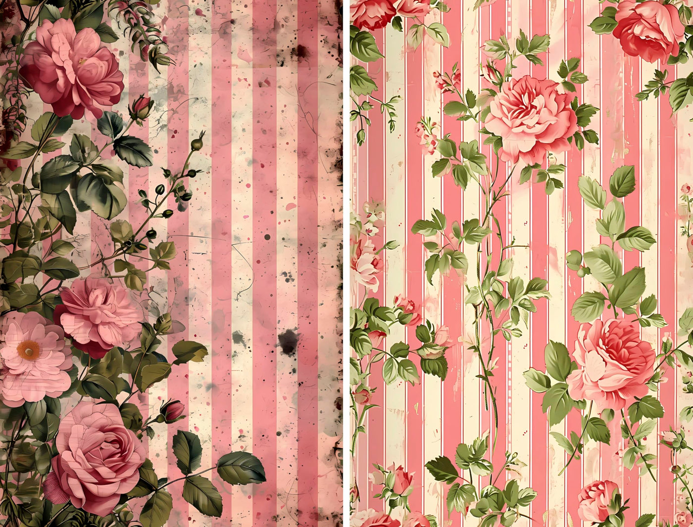 Decoupage Rice Papers - 6 Pieces | 6 Unique Designs | Versatile Decoupage Designs for Art Projects & Crafting by CRAFT KREATIVELY