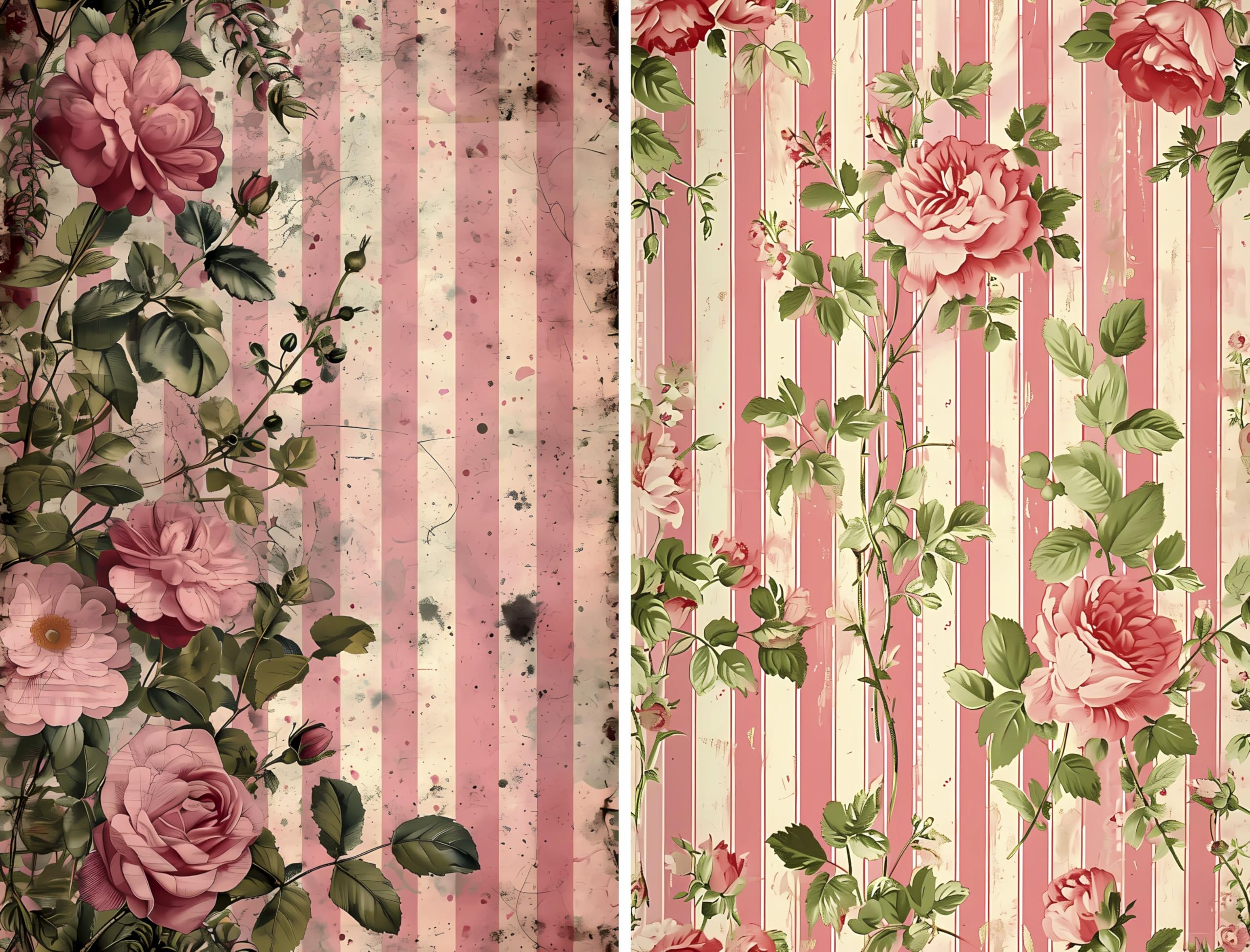 Decoupage Rice Papers - 6 Pieces | 6 Unique Designs | Versatile Decoupage Designs for Art Projects & Crafting by CRAFT KREATIVELY