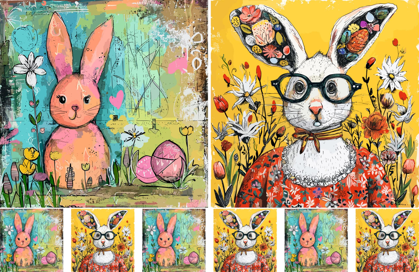 Decoupage Rice Papers - 4 Pages | 8 Unique Designs | Versatile Christmas Designs for Art Projects & Crafting by CRAFT KREATIVELY