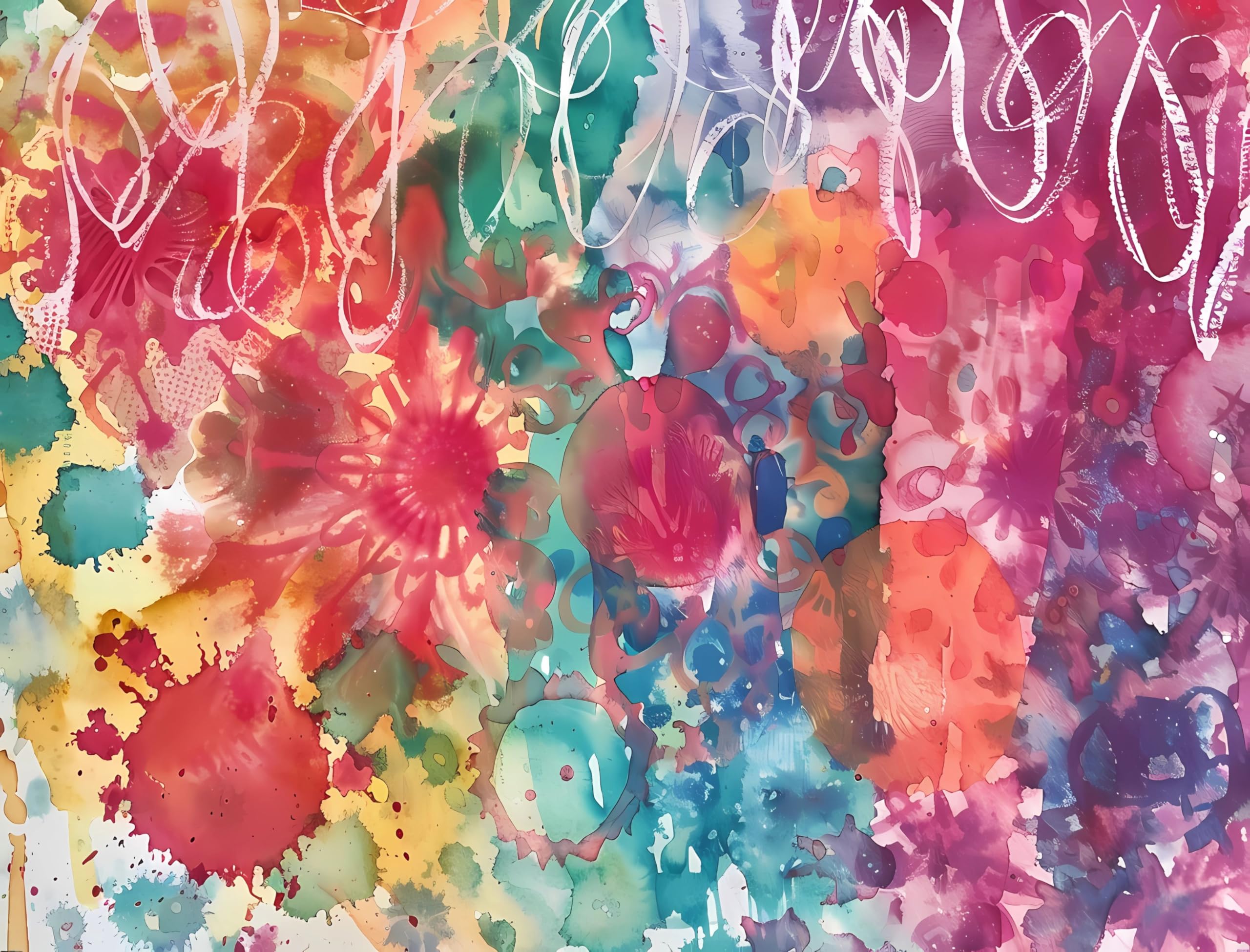 Abstract Flora Rice Papers – Decoupage Paper 6x Designs for Collage, Mixed Media, Card Making & Crafts, Decoupage by CRAFT KREATIVELY