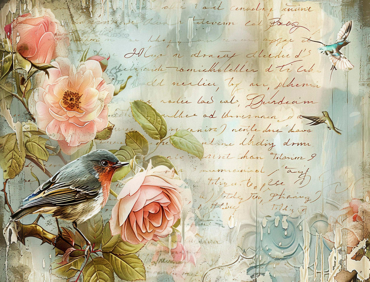 Decoupage Rice Papers - 6 Pieces | 6 Unique Designs | Versatile Decoupage Designs for Art Projects & Crafting by CRAFT KREATIVELY