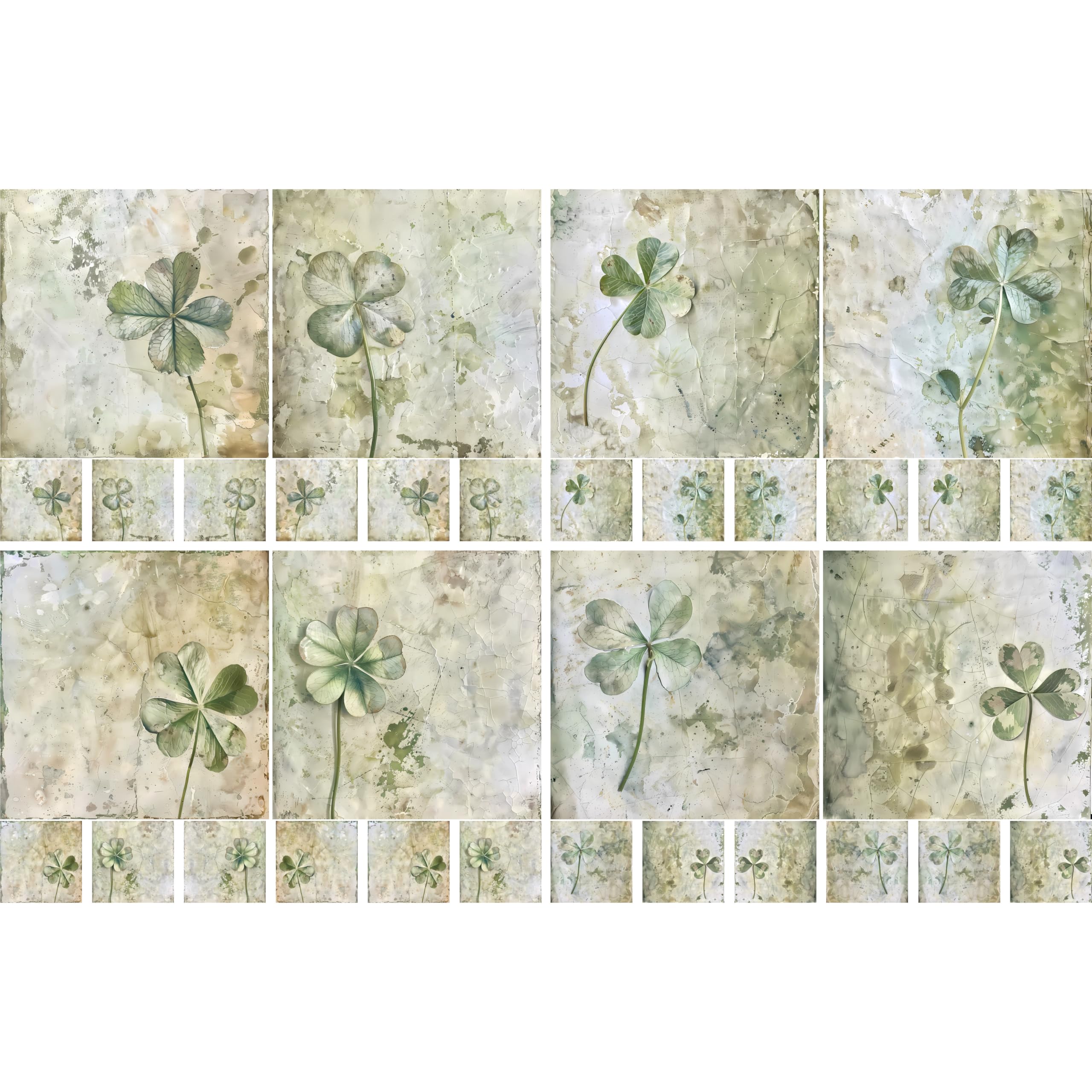 Decoupage Rice Papers - 4 Sheets | 8 Unique Designs | Versatile Christmas Designs for Art Projects & Crafting by CRAFT KREATIVELY