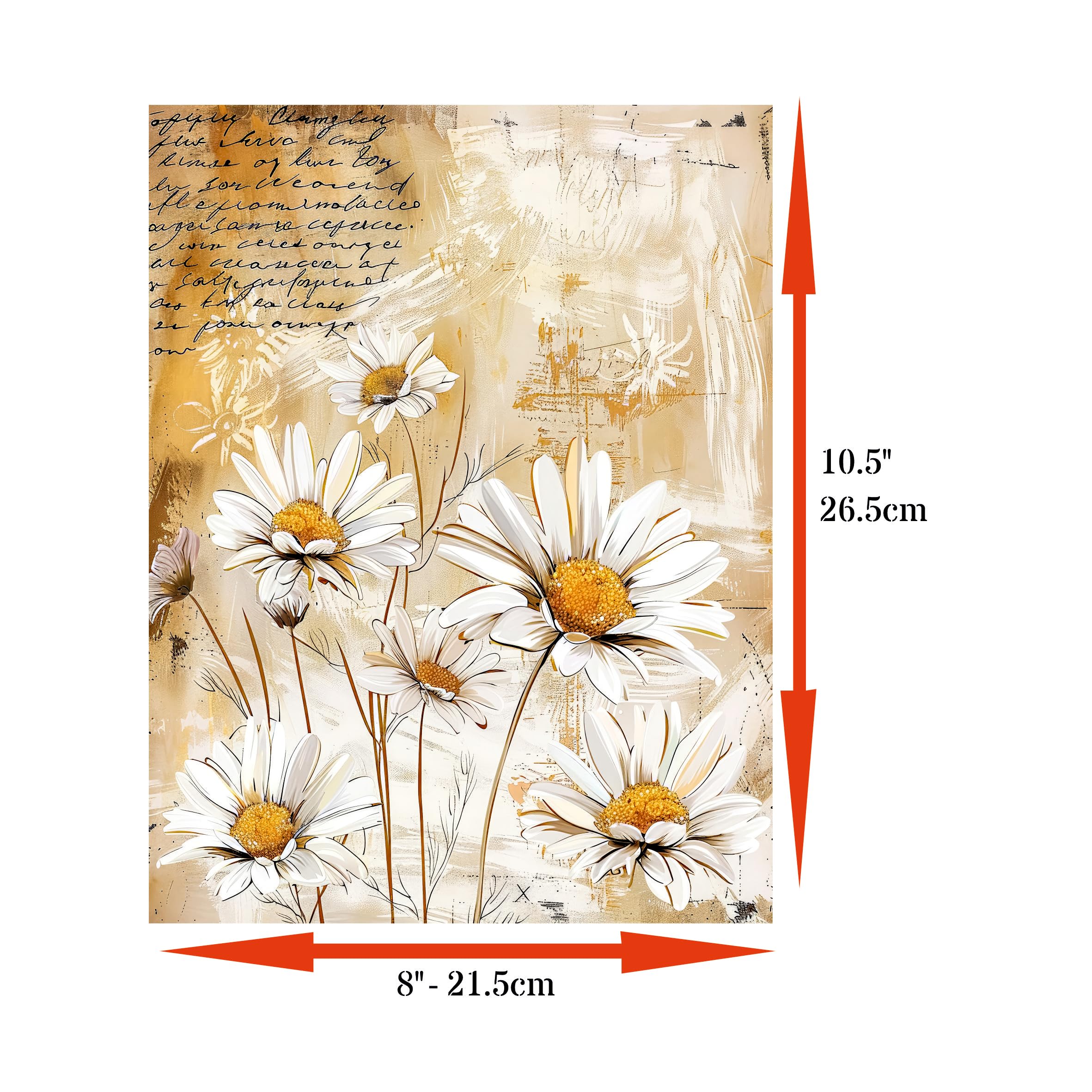 Decoupage Rice Papers - 6 Pieces | 6 Unique Designs | Versatile Decoupage Designs for Art Projects & Crafting by CRAFT KREATIVELY