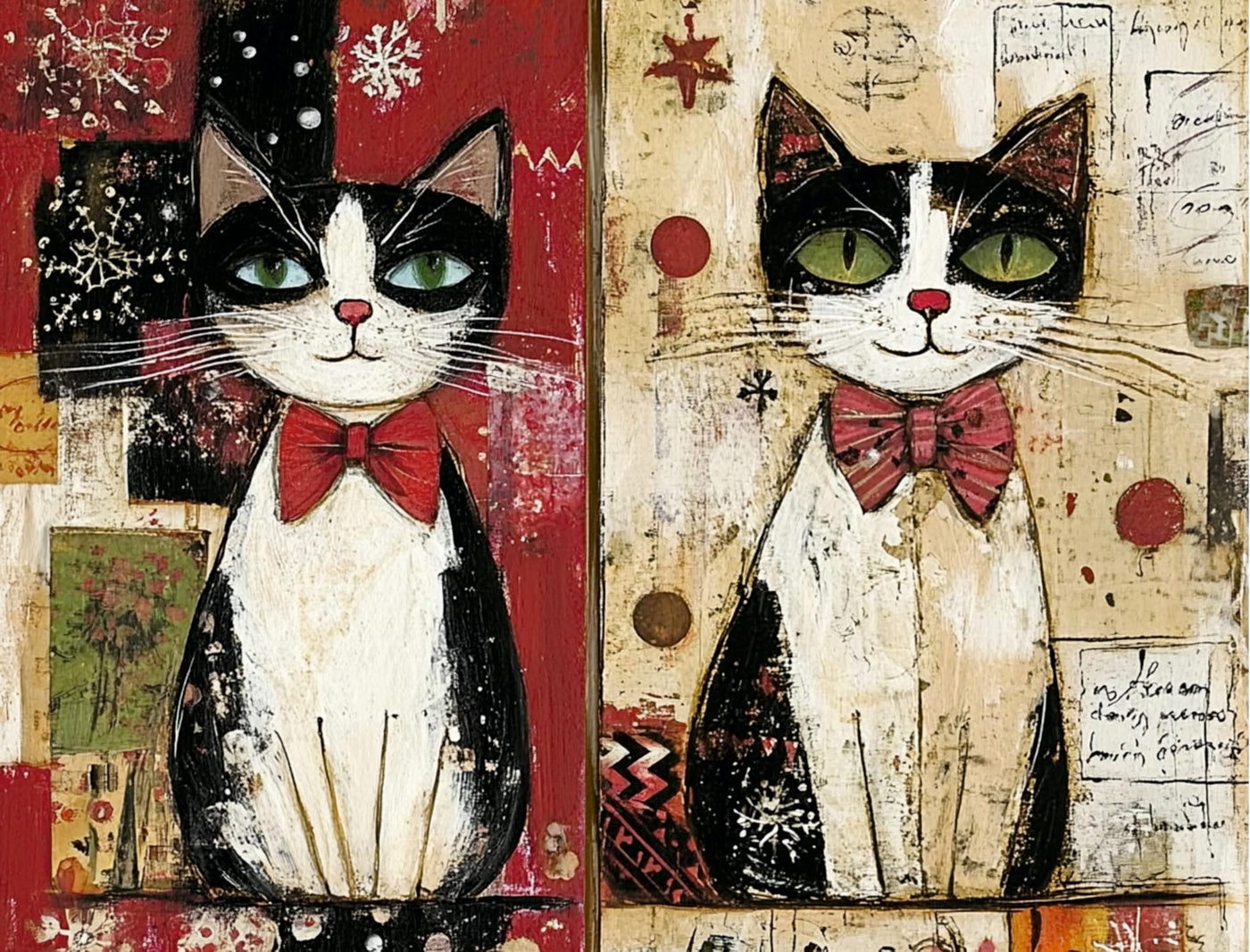 Decoupage Rice Papers - 6 Sheets | 6 Unique Designs | Versatile Christmas Designs for Art Projects & Crafting by CRAFT KREATIVELY
