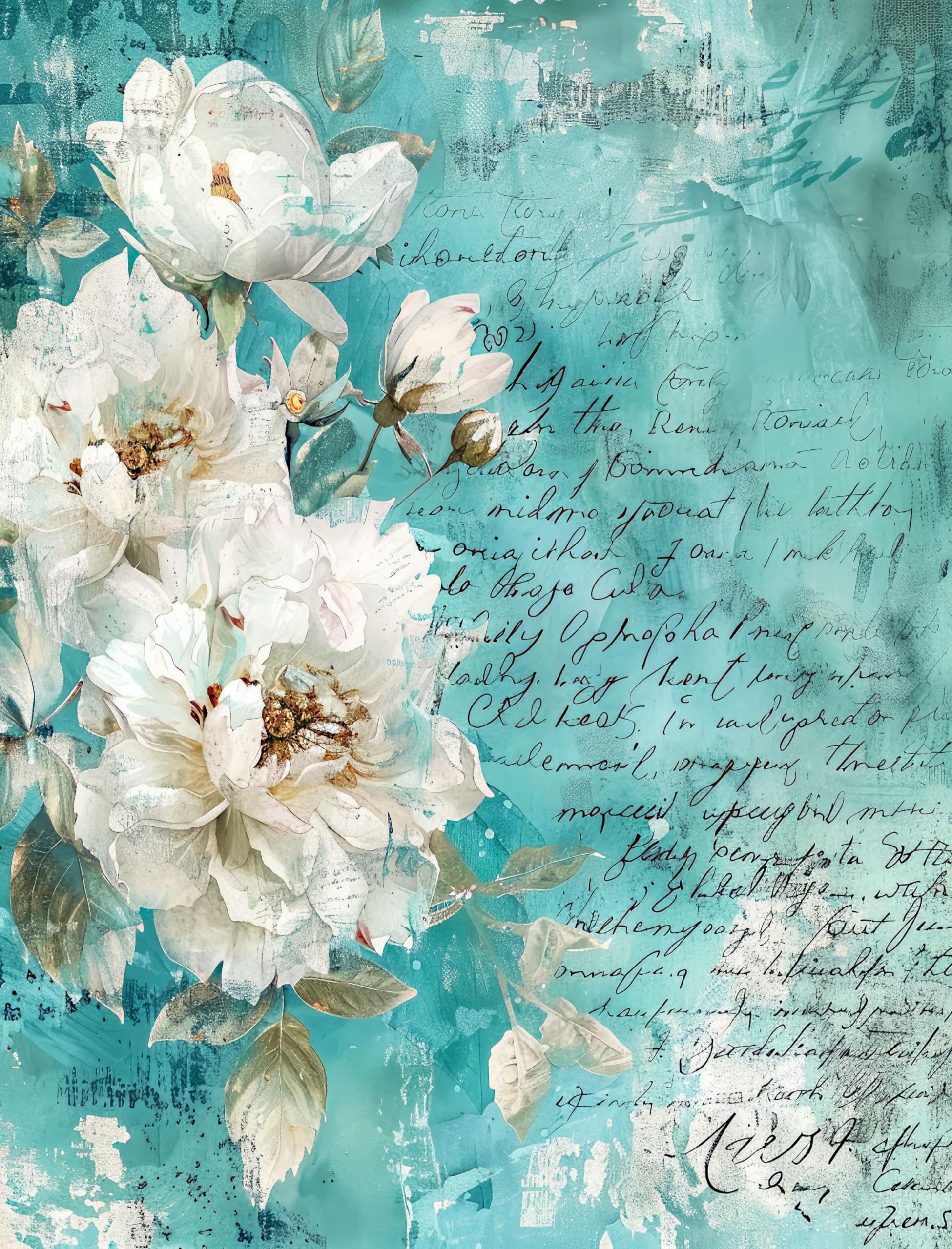 Decoupage Rice Papers - 6 Pieces | 6 Unique Designs | Versatile Decoupage Designs for Art Projects & Crafting by CRAFT KREATIVELY