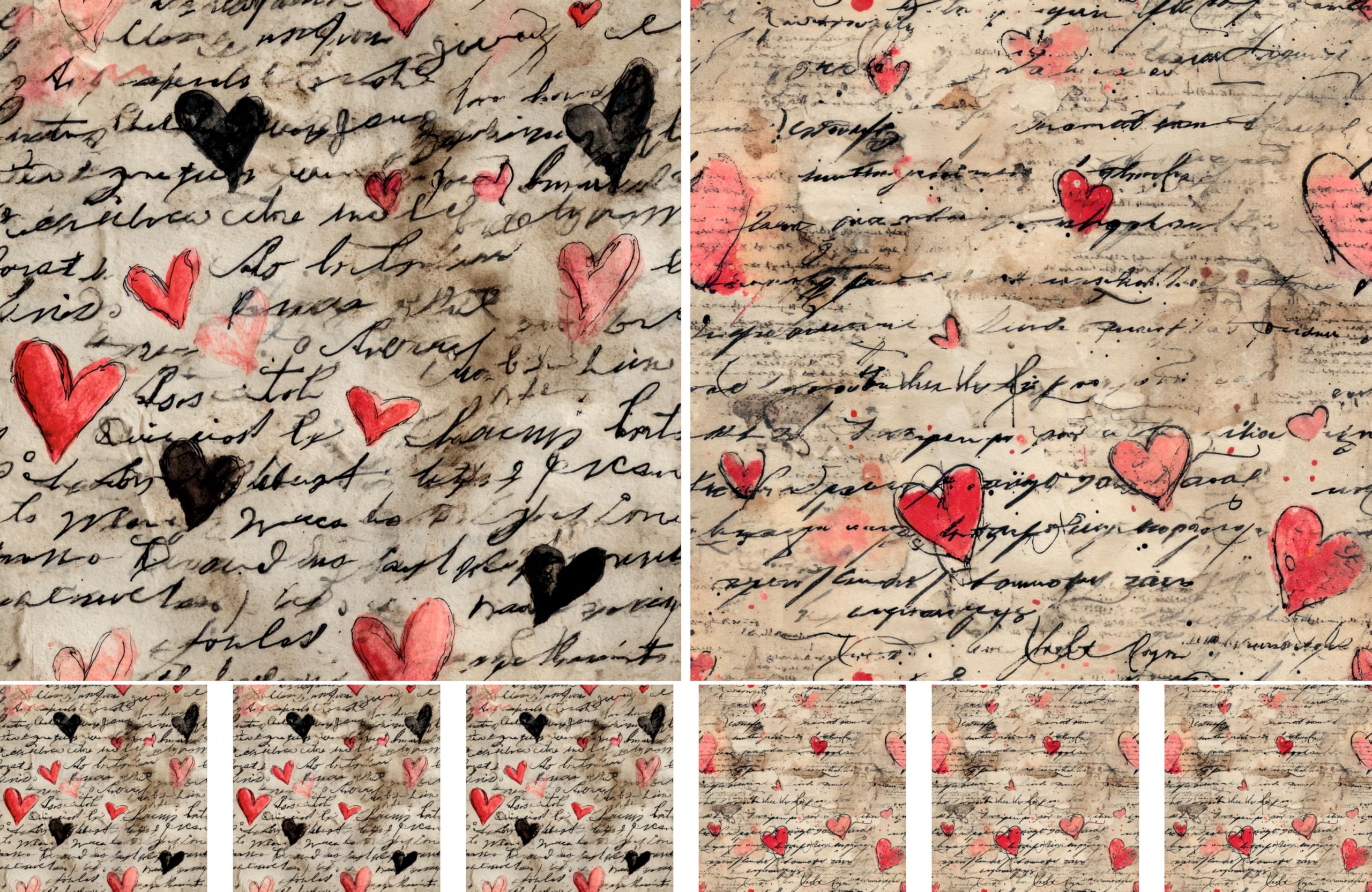 Decoupage Rice Papers - 4 Sheets | 8 Unique Designs | Versatile Christmas Designs for Art Projects & Crafting by CRAFT KREATIVELY